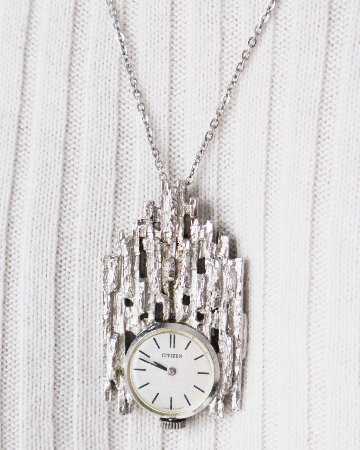 Citizen × Japanese Brand × Vintage 1960S CITIZEN H-17 BRUTALIST PENDANT WATCH Size ONE SIZE - 1 Thumbnail