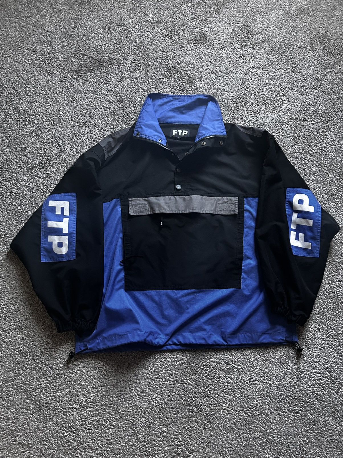 Fuck The Population FTP blue windbreaker Size US L / EU 52-54 / 3 - 1 Thumbnail