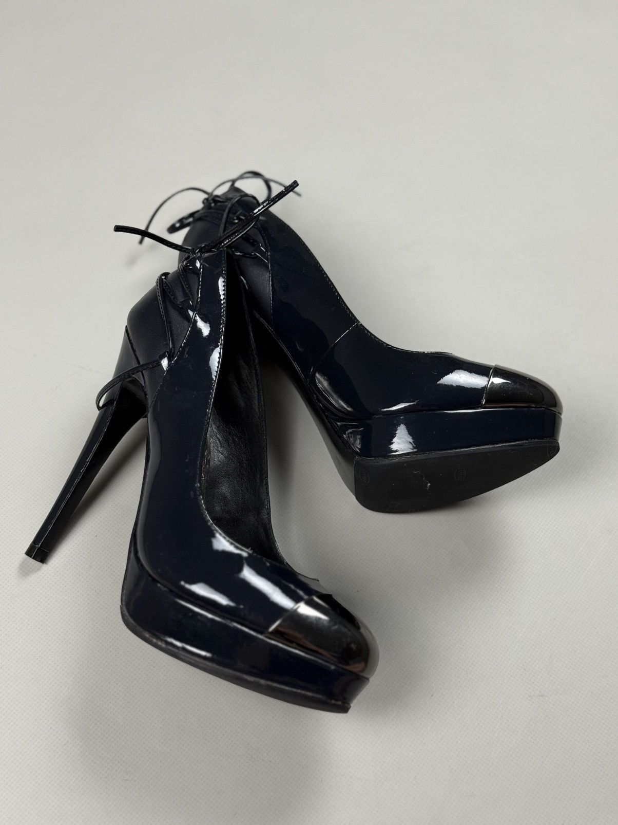 Just Cavalli Roberto Just Cavalli Ladies Pump Heels Patent Leather Size US 8 / IT 38 - 17 Thumbnail