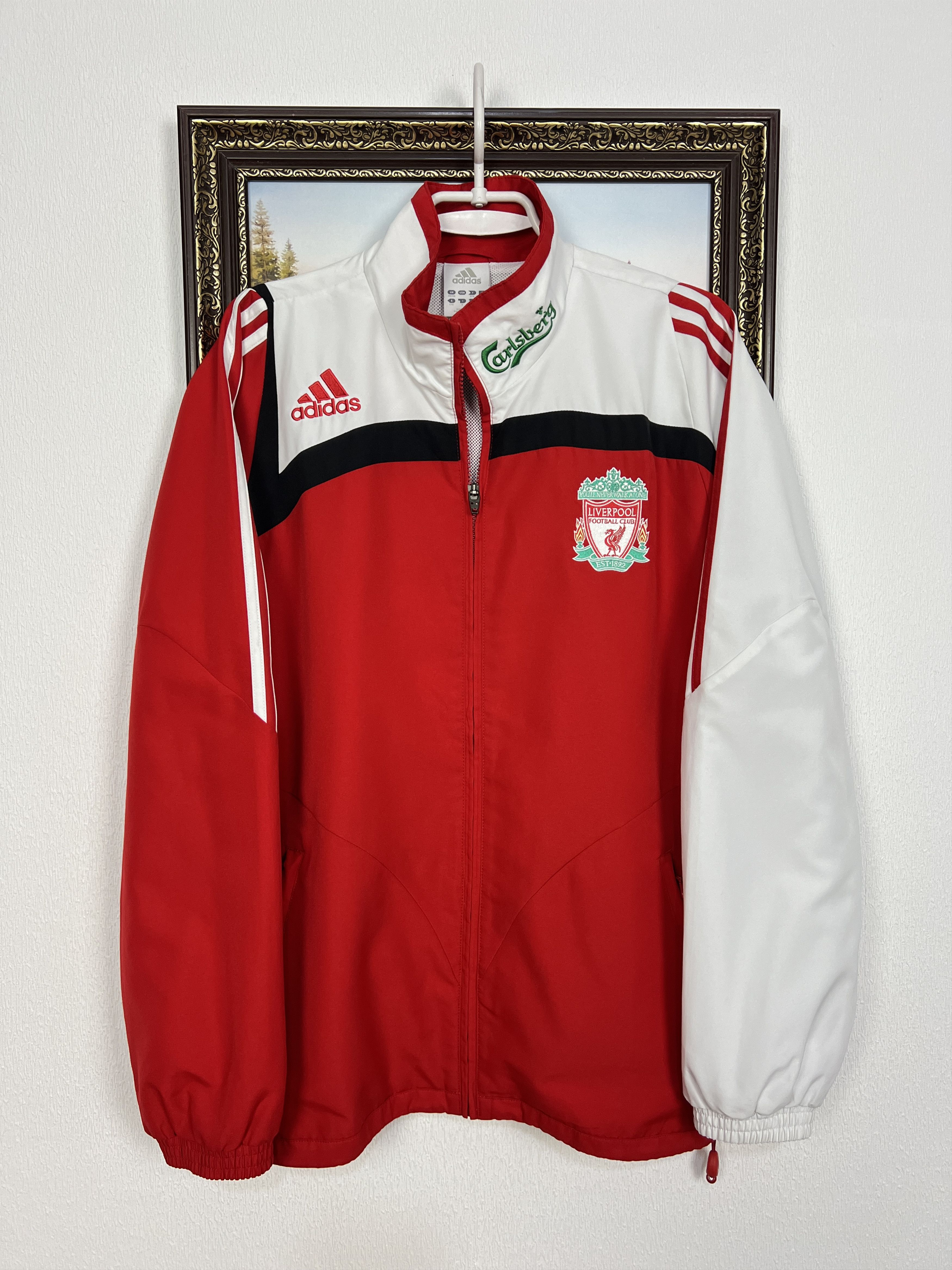 Adidas Liverpool Football Set Soccer Suit Jacket Pants Rare Size US M / EU 48-50 / 2 - 2 Thumbnail