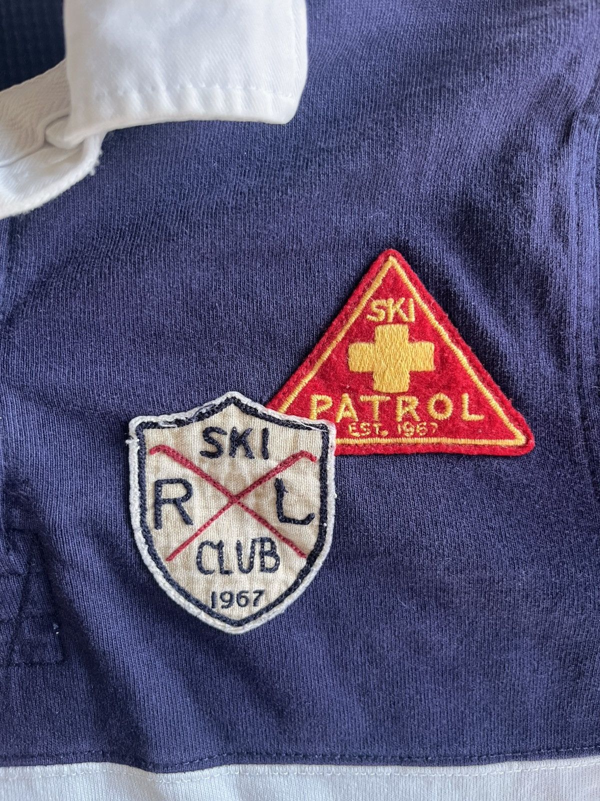 Polo Ralph Lauren Ralph Lauren - 90s Ski Patrol Rugby Size US M / EU 48-50 / 2 - 5 Thumbnail