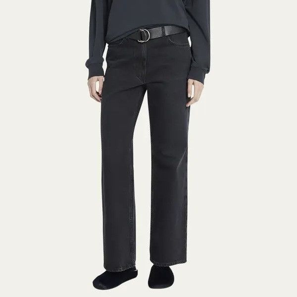 The Row The Row Black Dan Flared Jeans Size US 32 / EU 48 - 9 Thumbnail