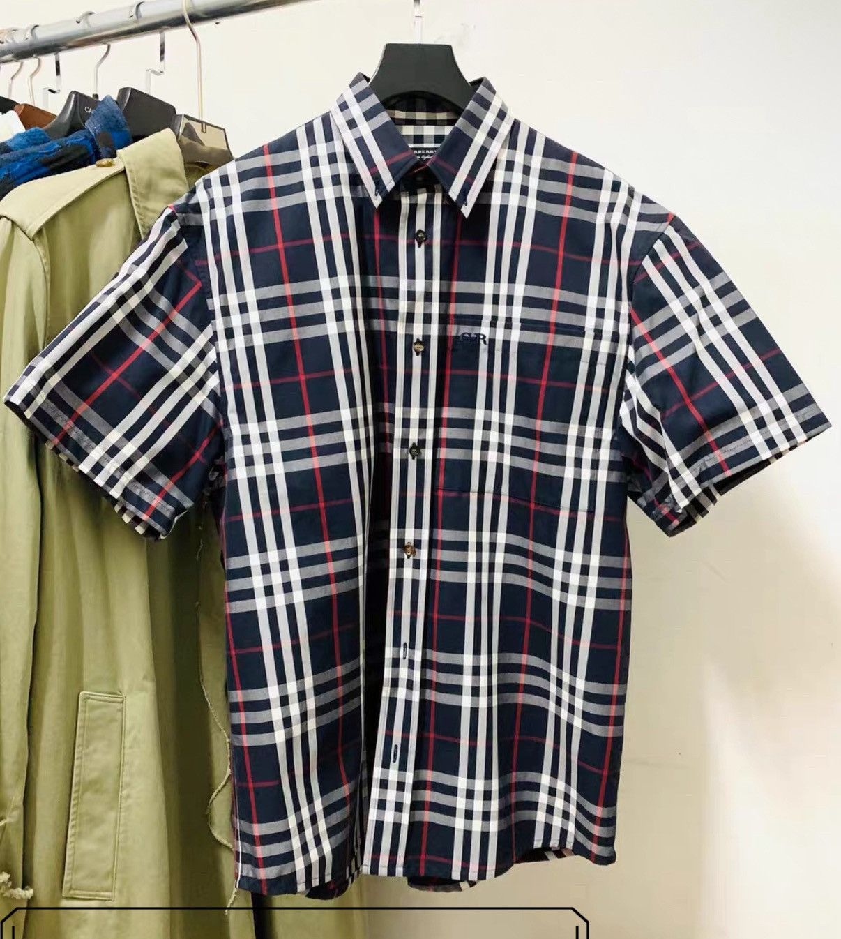gosha Burberry フランネルシャツ XXS 新品 【公式通販】