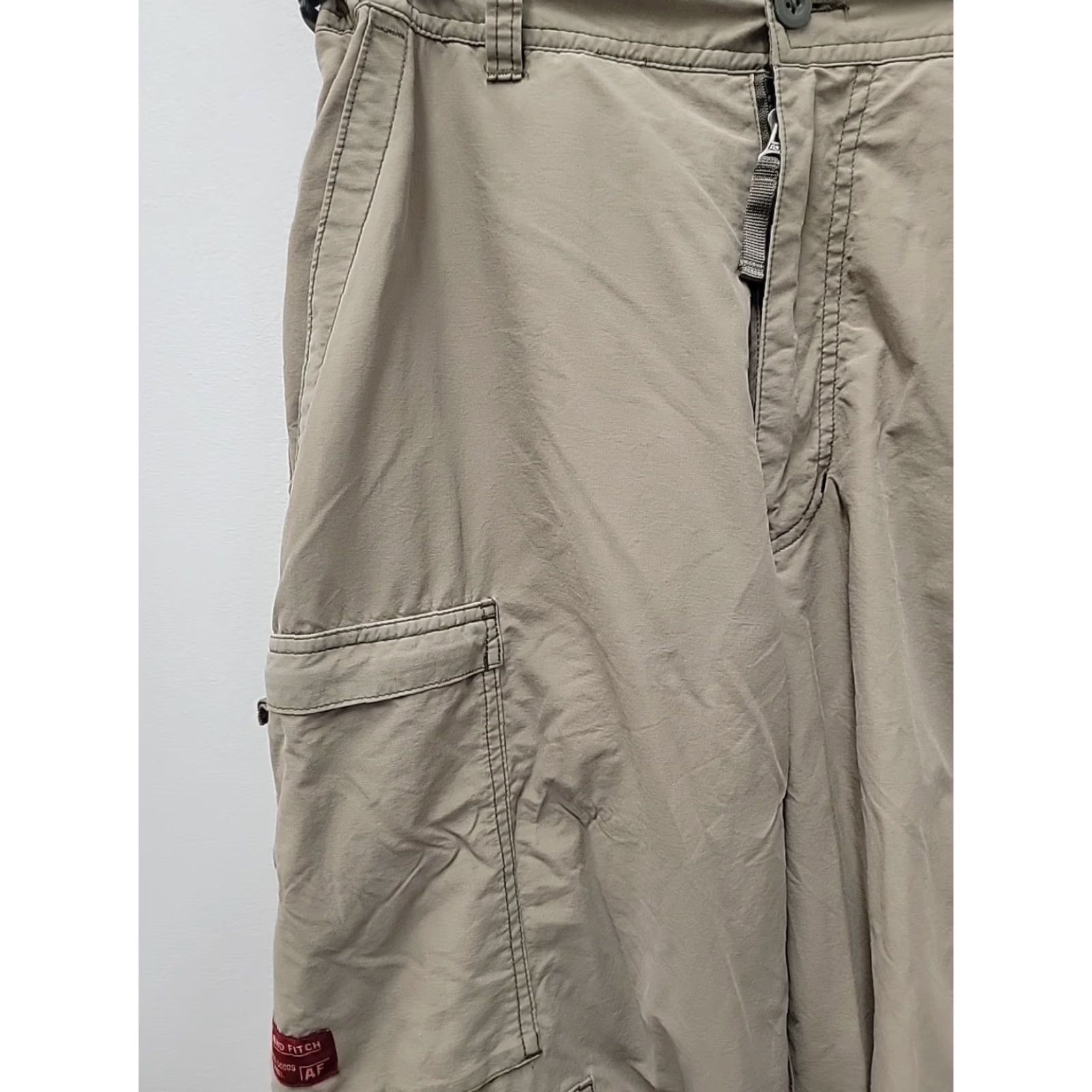 Abercrombie & Fitch VINTAGE Abercrombie & Fitch Cargo Utility Pants Mens S Khaki Cargo Mens Small 34x31 Size US 29 - 3 Thumbnail