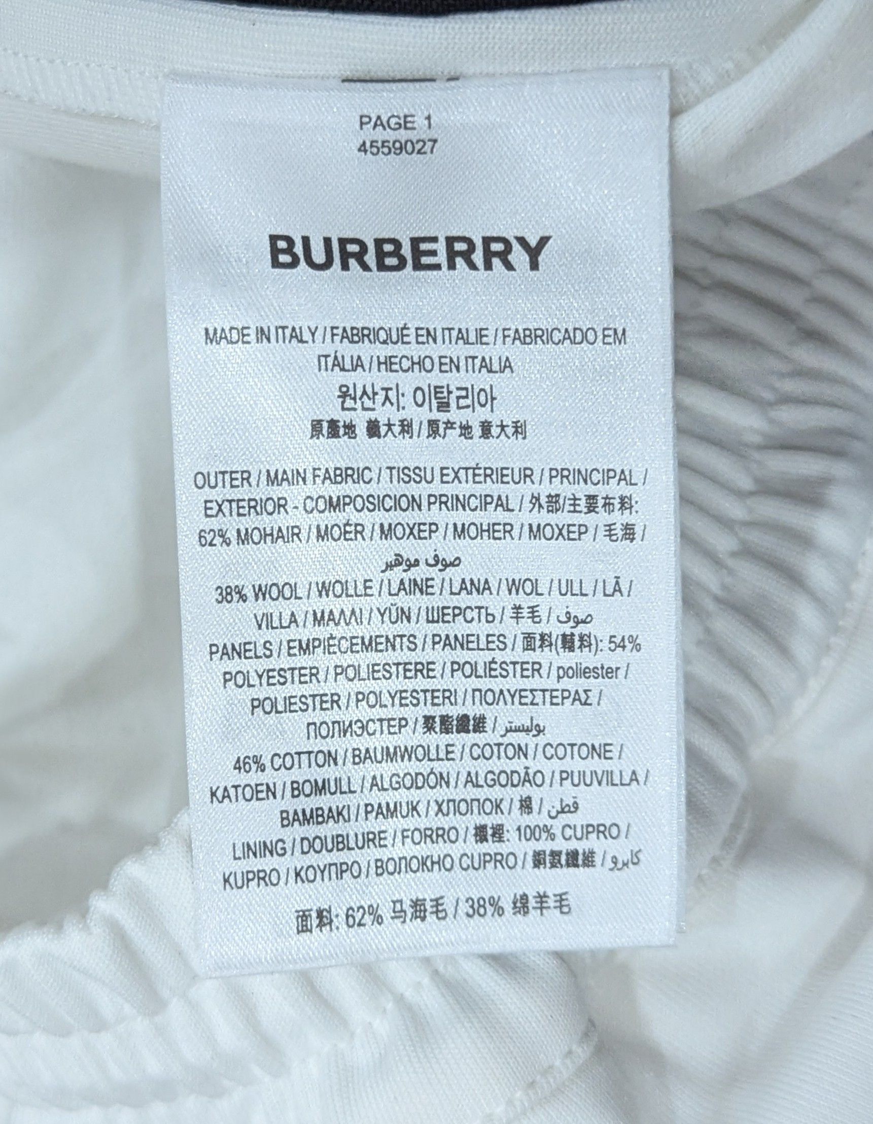 Burberry Burberry Two Tone Mohair/Wool Trousers Pants Black 54 US 38 Size US 38 / EU 54 - 8 Thumbnail