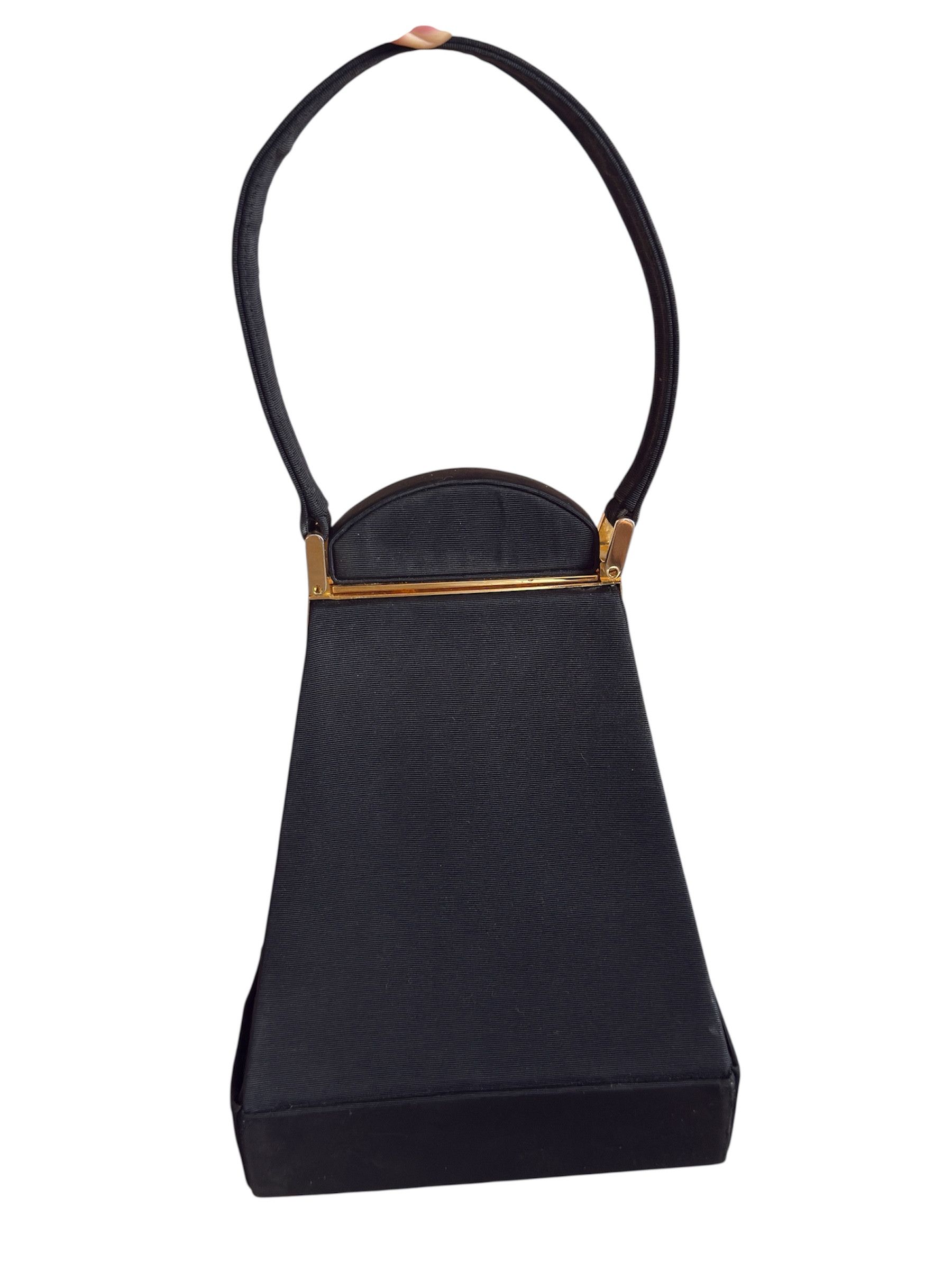 Karl Lagerfeld 🔥 Vintage Karl Lagerfeld Trapezoid Hand Bag Size ONE SIZE - 3 Thumbnail