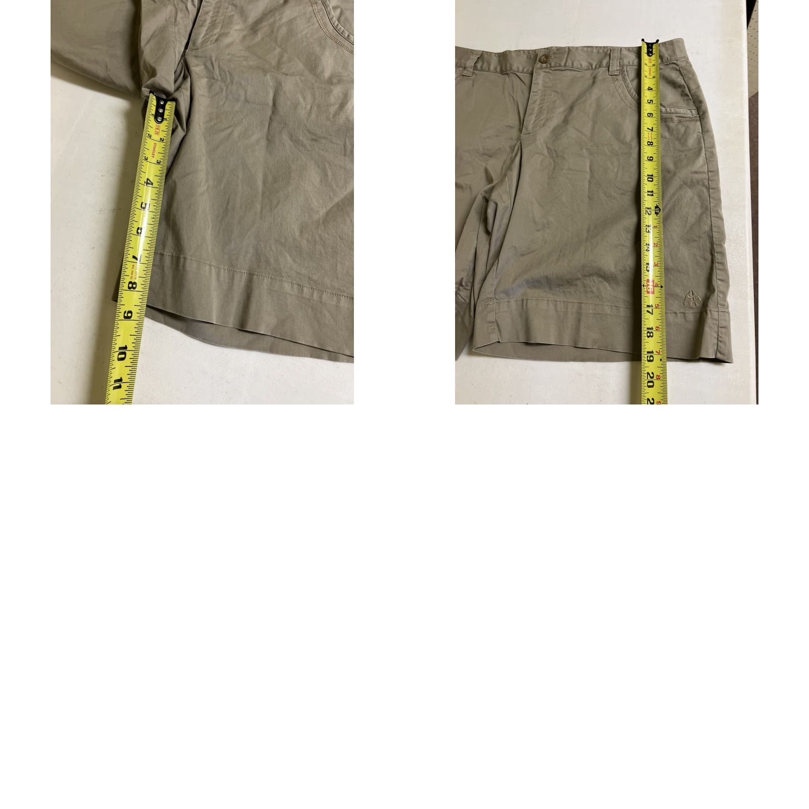 Nike ACG Nike ACG Shorts Womens 14 Flat Front Tan Cotton Blend Hiking Camping Outdoor Womens Size 36" / US 14 / IT 50 - 8 Thumbnail