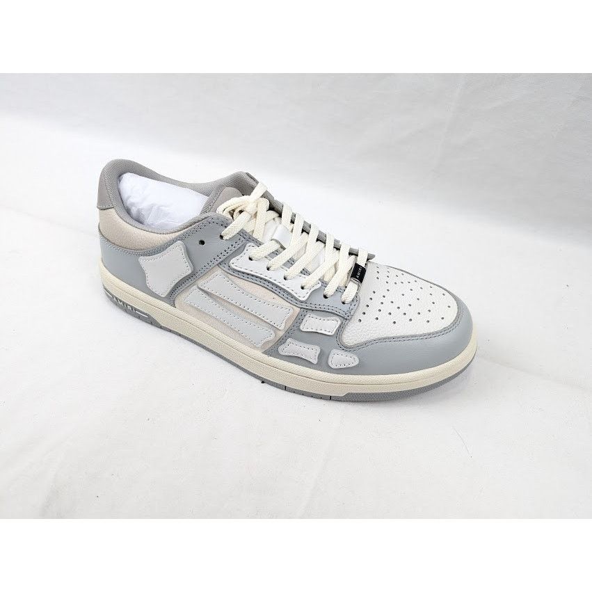 Amiri o1rshd1 Skelton Low-Top Sneakers in Grey Size US 9 / EU 42 - 2 Thumbnail