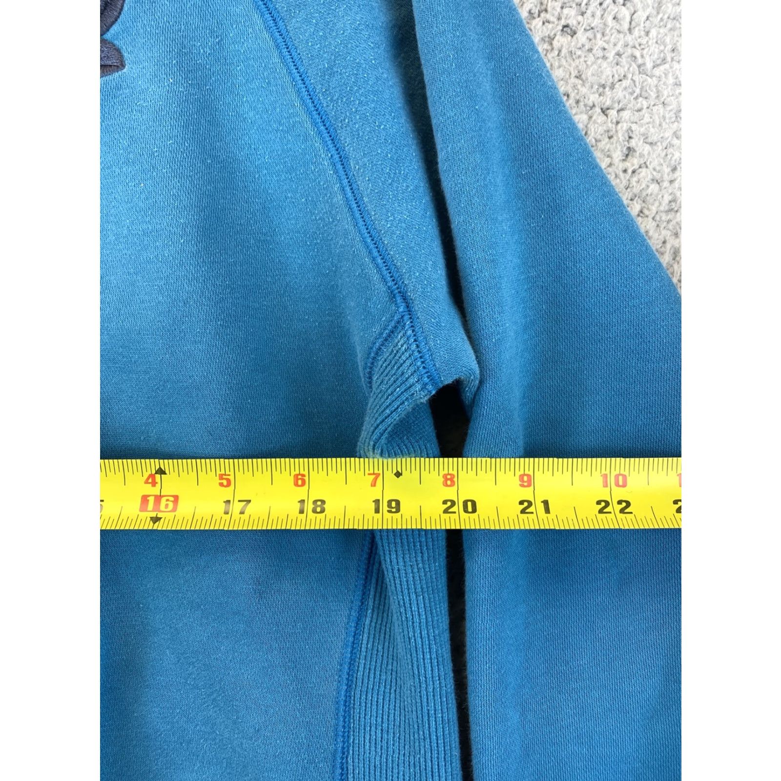 Under Armour Under Armour Hoodie Shirt Mens M Blue Pullover Hooded Sweatshirt 60-8 Size US M / EU 48-50 / 2 - 6 Thumbnail