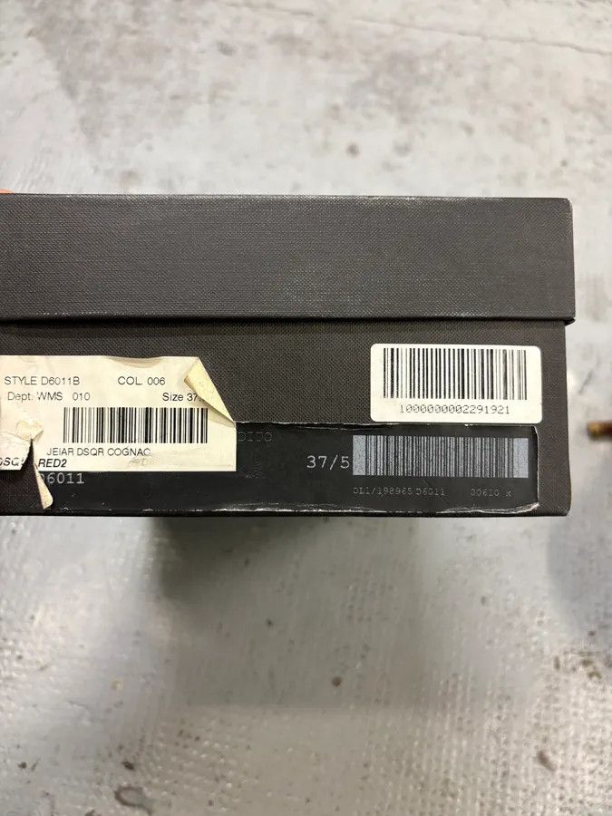 Dsquared2 2000s Dsquared2 Brown Leather Bird Winged Sandals Size US 6.5 / IT 36.5 - 8 Thumbnail