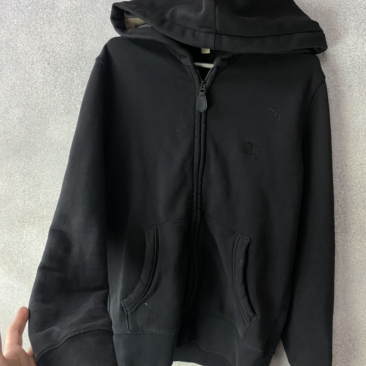 Burberry Black Burrbery zip hoodie Brit luxury Size US S / EU 44-46 / 1 - 4 Thumbnail