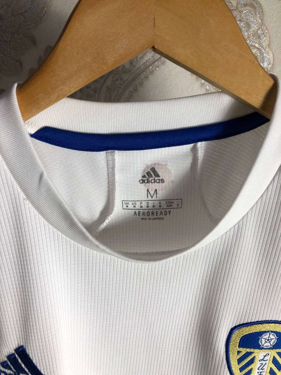Adidas × Vintage VERY RARE ADIDAS FC LEEDS UNITED ENGLAND SOCCER JERSEY Y2K Size US M / EU 48-50 / 2 - 7 Thumbnail