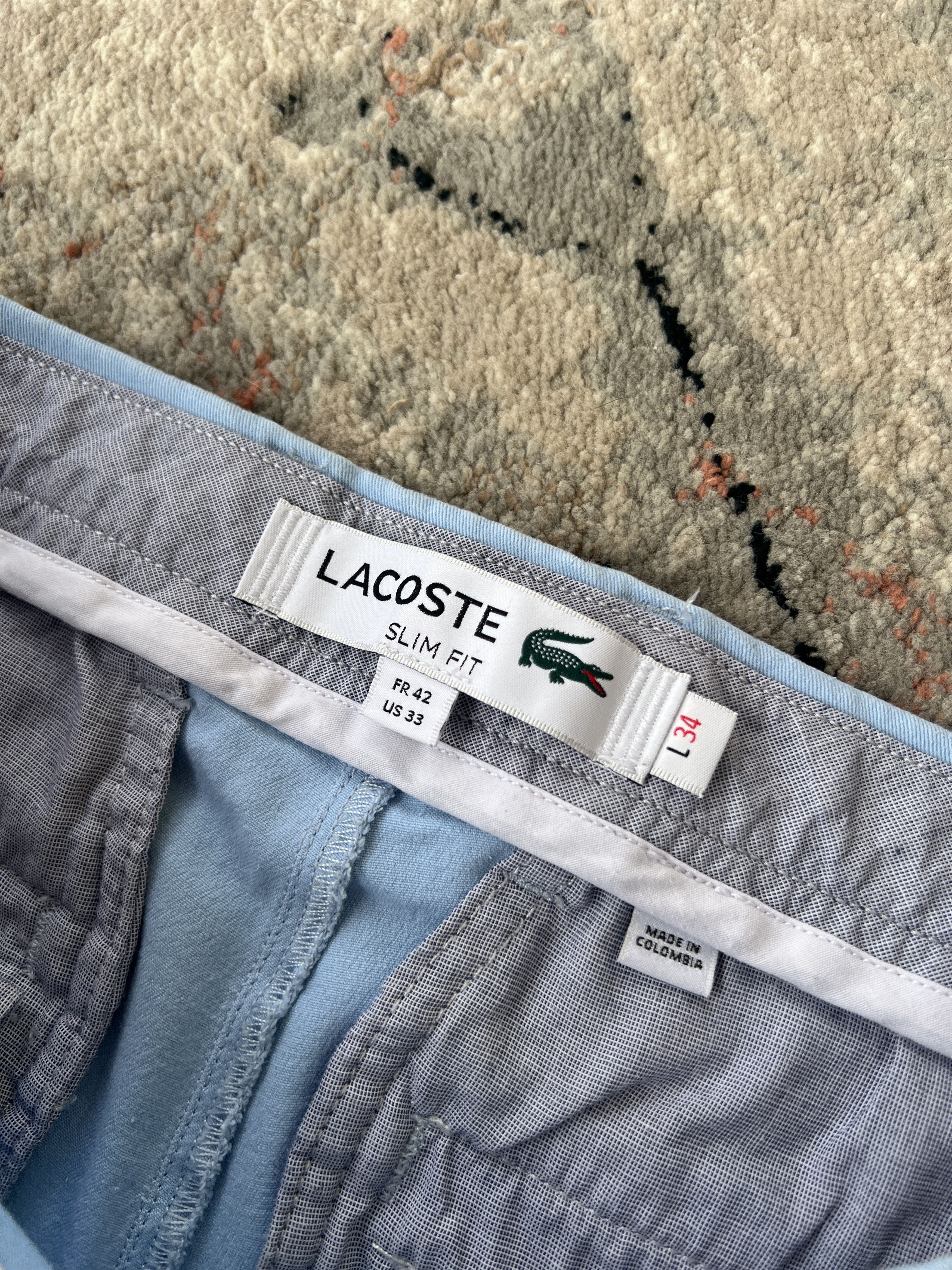 Lacoste Lacoste Slim Fit Pants Size US 34 / EU 50 - 8 Thumbnail