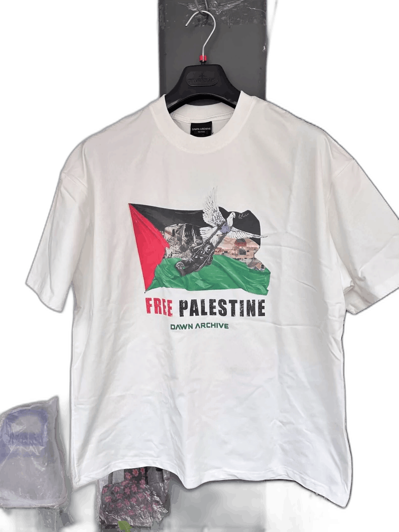 Gosha Rubchinskiy Free Palestine Dawn Archive Short Sleeve T-shirt Size US L / EU 52-54 / 3 - 1 Thumbnail