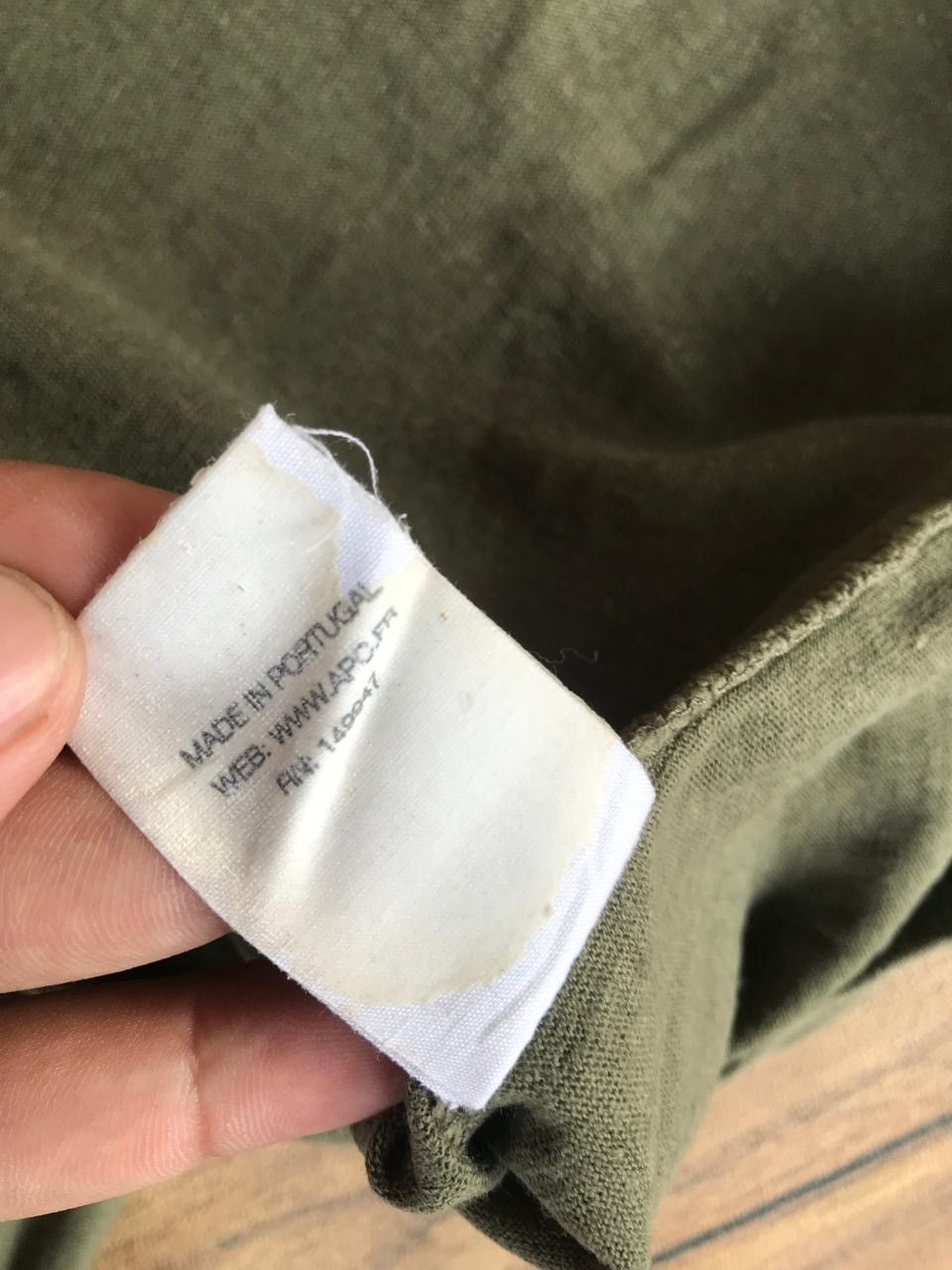 A.P.C. A.P.C. Big logo tee Size US XL / EU 56 / 4 - 5 Thumbnail