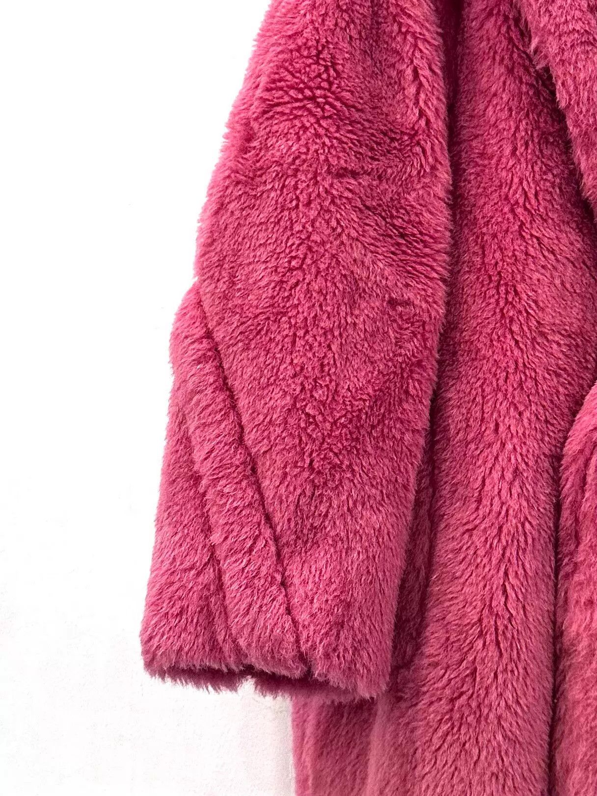 Max Mara MaxMara Women's Magenta Alpaca Coat S Dilraba Size S / US 4 / IT 40 - 5 Thumbnail