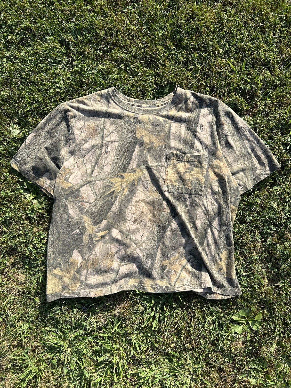 Realtree Oversized Boxy Camo Tee Size US XXL / EU 58 / 5 - 1 Thumbnail