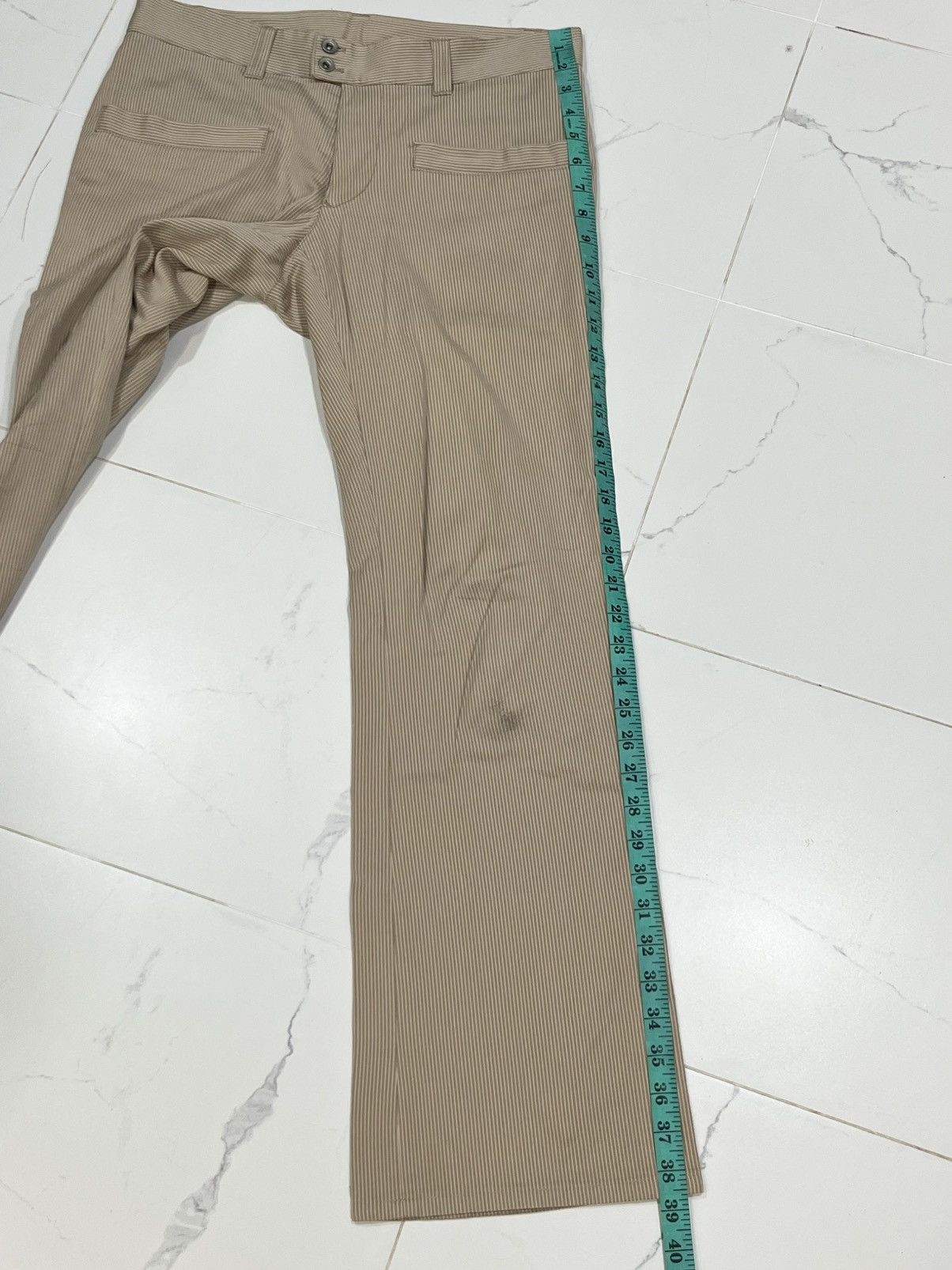 Seditionaries COMME CA DU MODE MEN Striped Flared Trousers Japan Pants Size US 31 - 21 Thumbnail