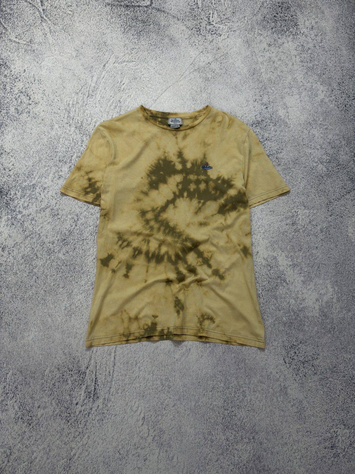 Vivienne Westwood Tie-Dye Small Logo T-Shirt Tee
