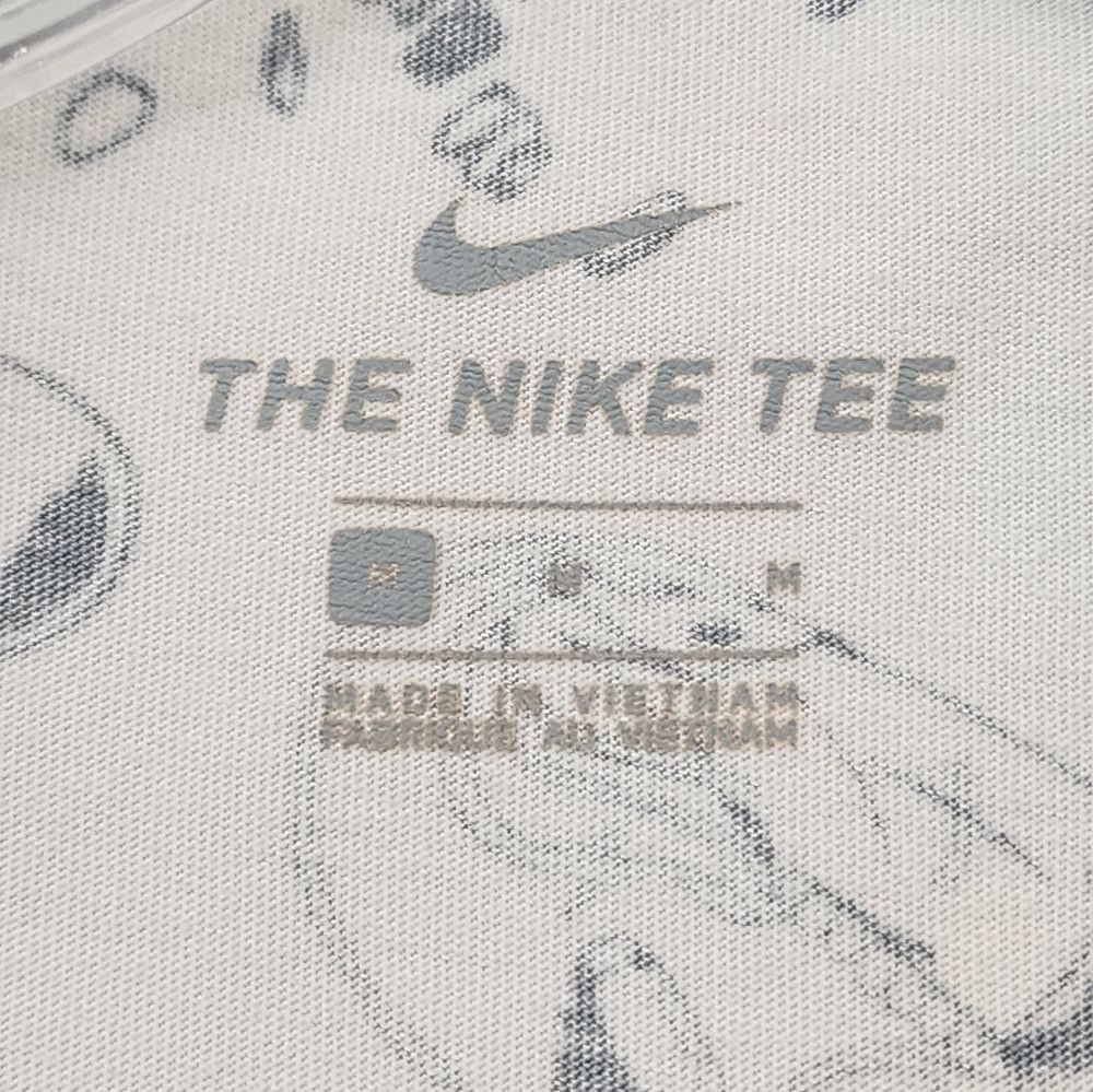 Nike Nike White & Black Character Graphic Tee Baggy Shirt Size US M / EU 48-50 / 2 - 2 Thumbnail