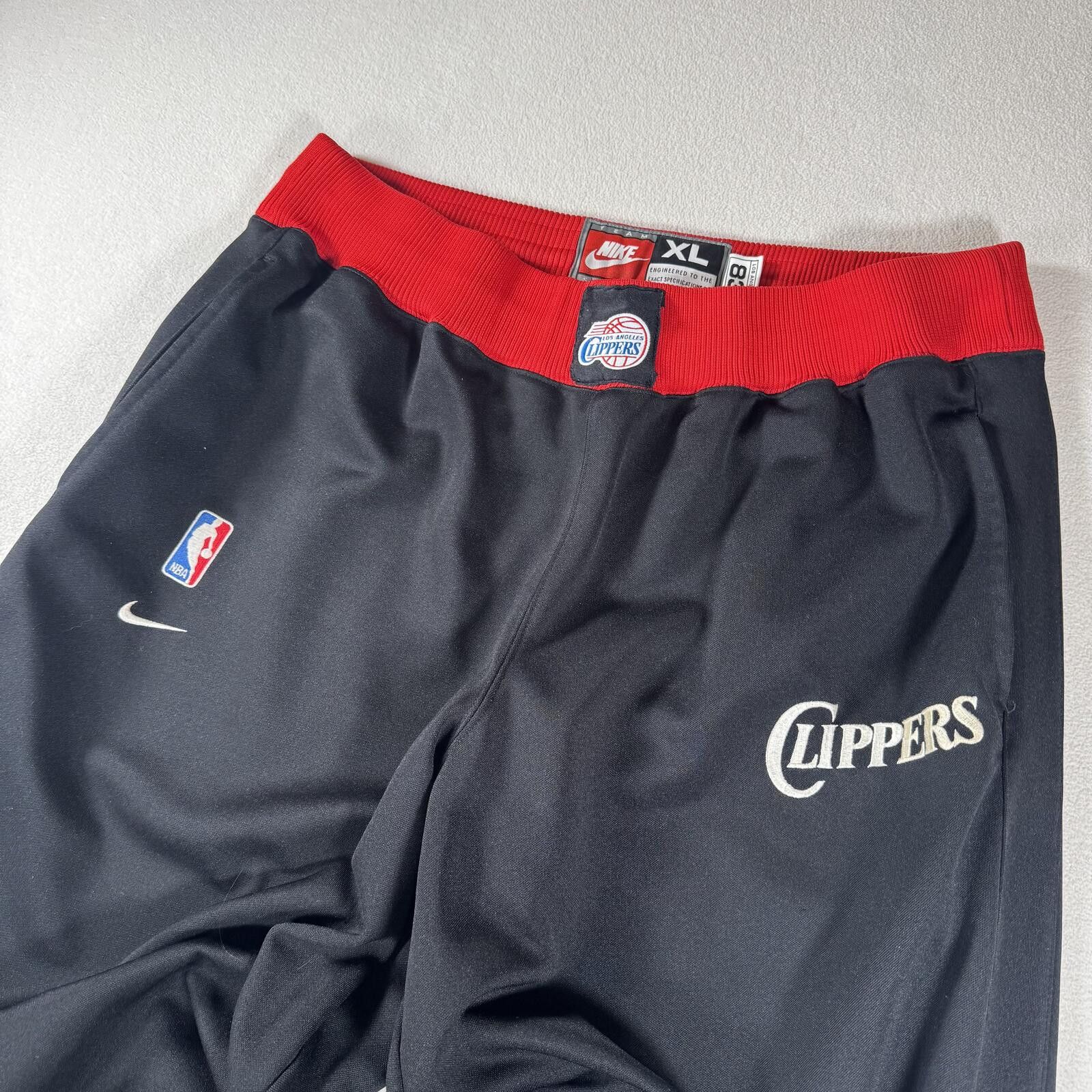 Nike Vintage Nike LA Clippers NBA Team Apperal Track Pants Size US 36 / EU 52 - 6 Thumbnail