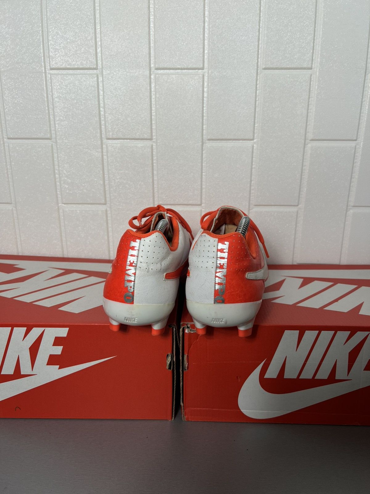 Nike VINTAGE NIKE TIEMPO GENIO FG ELITE SOCCER JERSEY RETRO Y2K Size US 11 / EU 44 - 7 Thumbnail