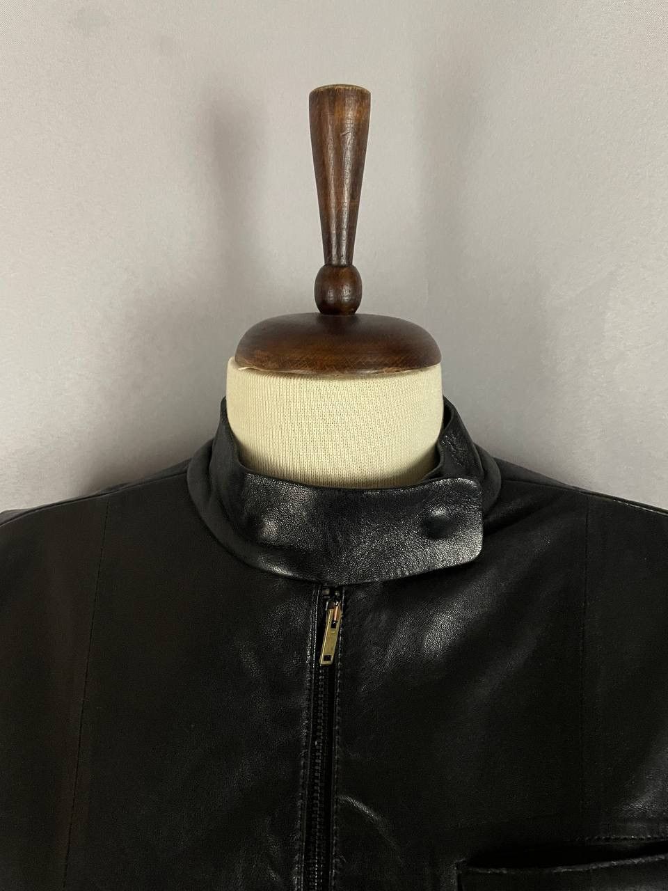 Maison Margiela Maison Margiela Leather Biker Black Jacket Size US XS / EU 42 / 0 - 3 Thumbnail