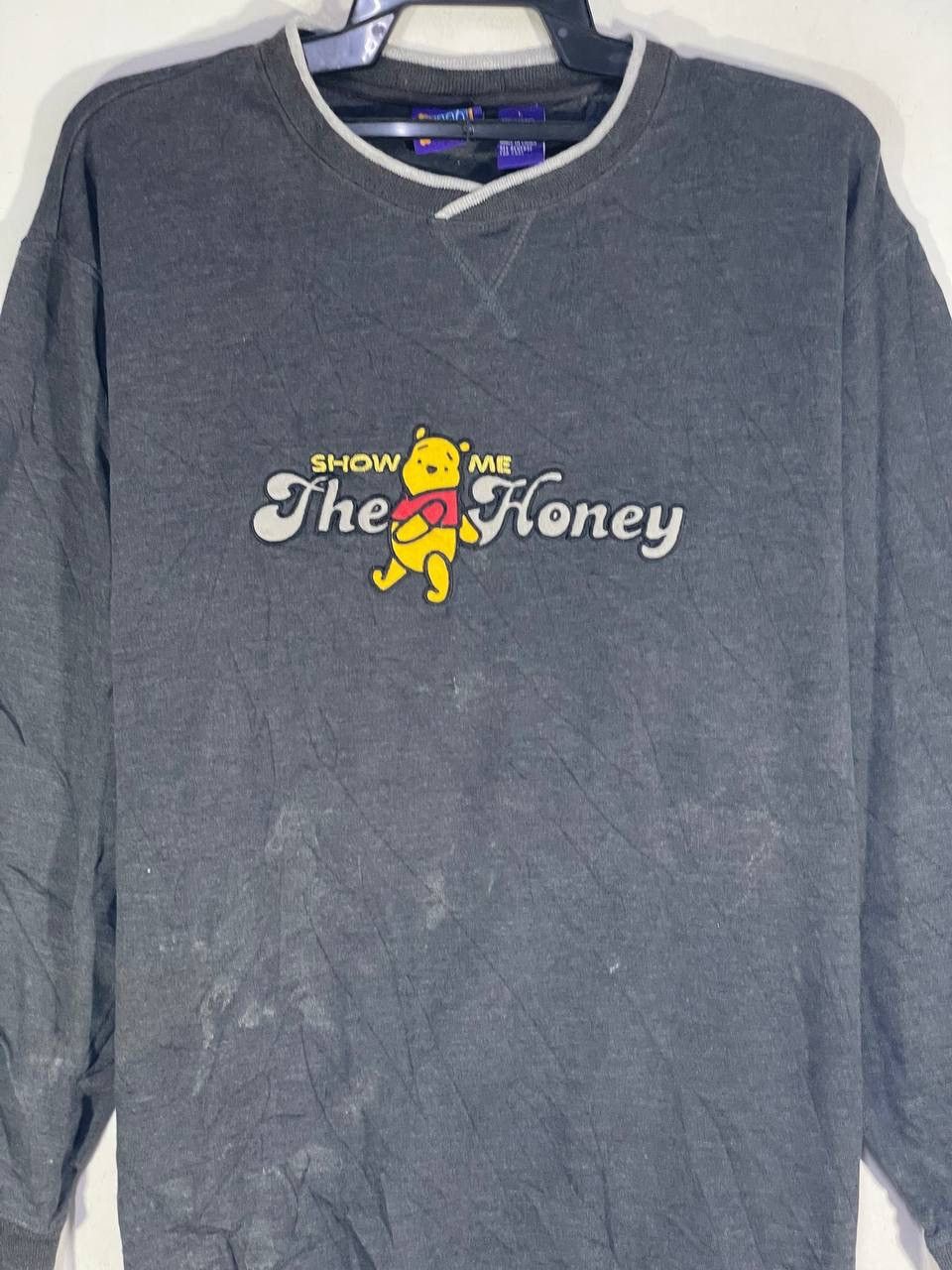 Other Vintage 90s pooh the honey sweatshirt jumper size L Size US L / EU 52-54 / 3 - 3 Thumbnail