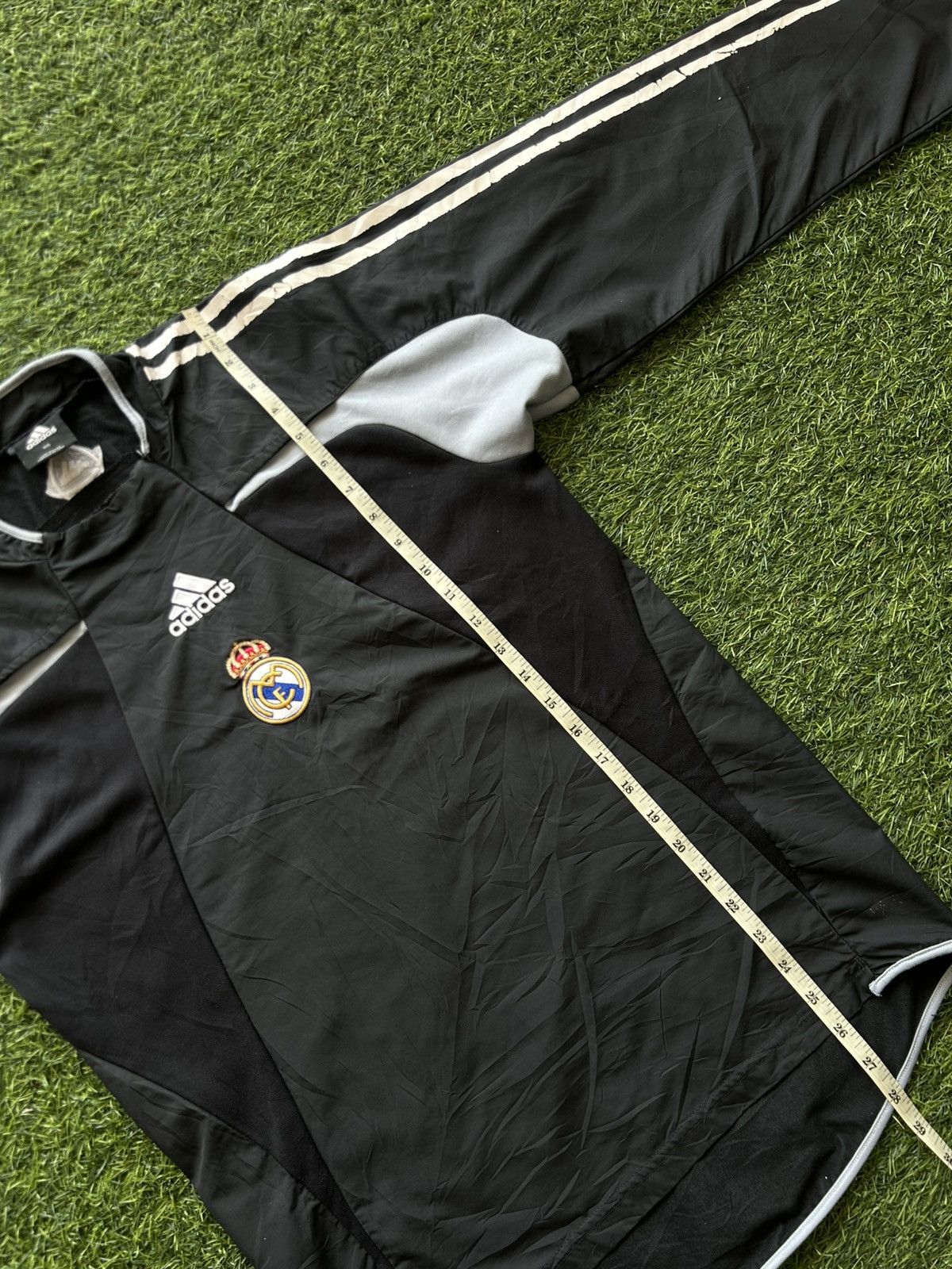Adidas Vintage Real Madrid Adidas Training Drill Top Size US M / EU 48-50 / 2 - 5 Thumbnail