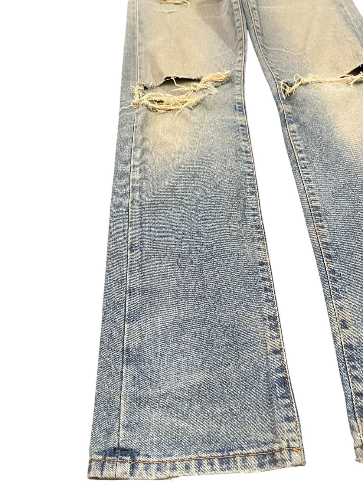 Diesel × Diesel Black Gold Vintage Diesel Mudwash Distressed Denim Size US 31 - 3 Thumbnail