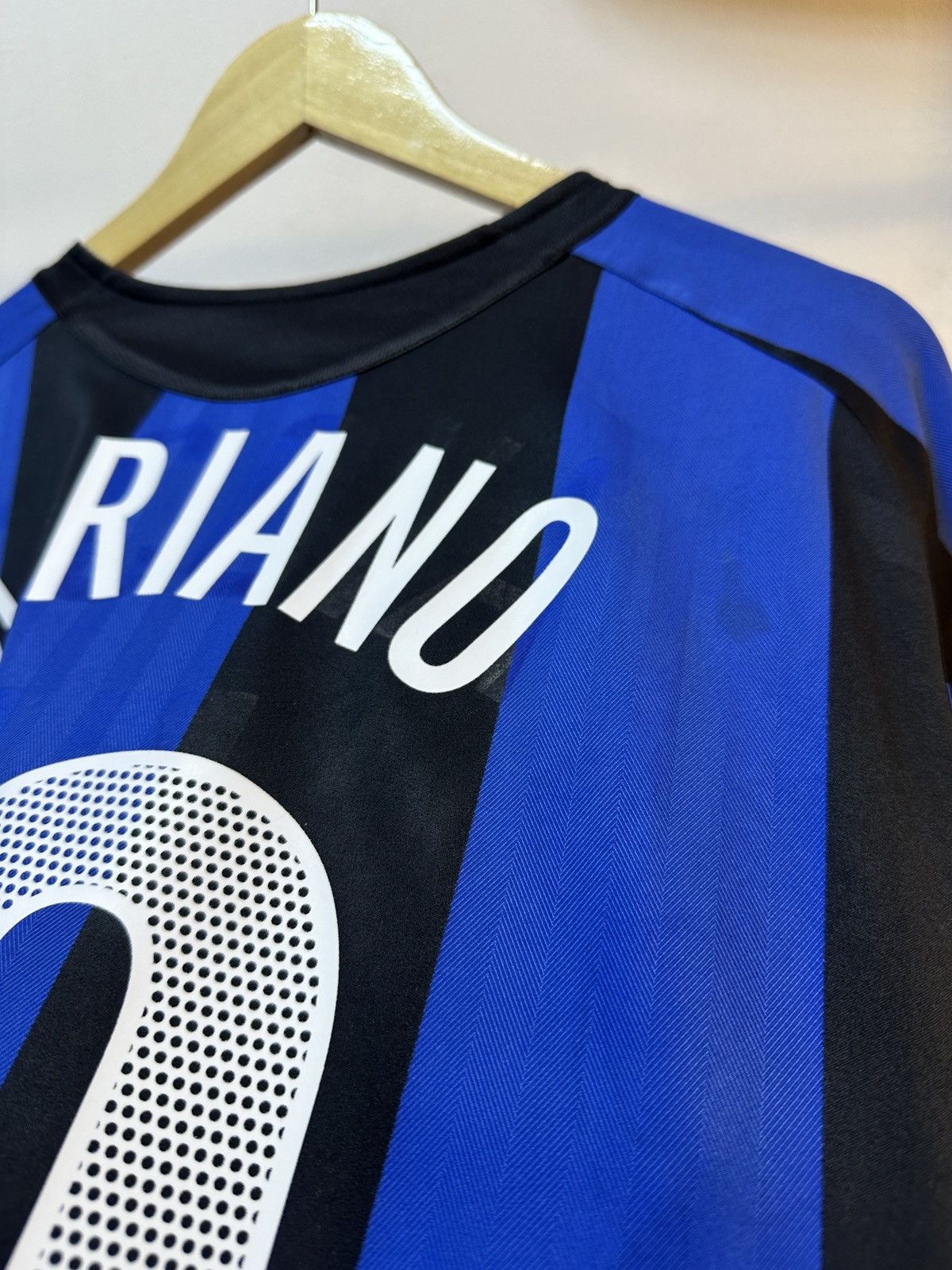 Nike 2005-2006 Inter Milan Home Kit ADRIANO 10 Size US M / EU 48-50 / 2 - 20 Thumbnail