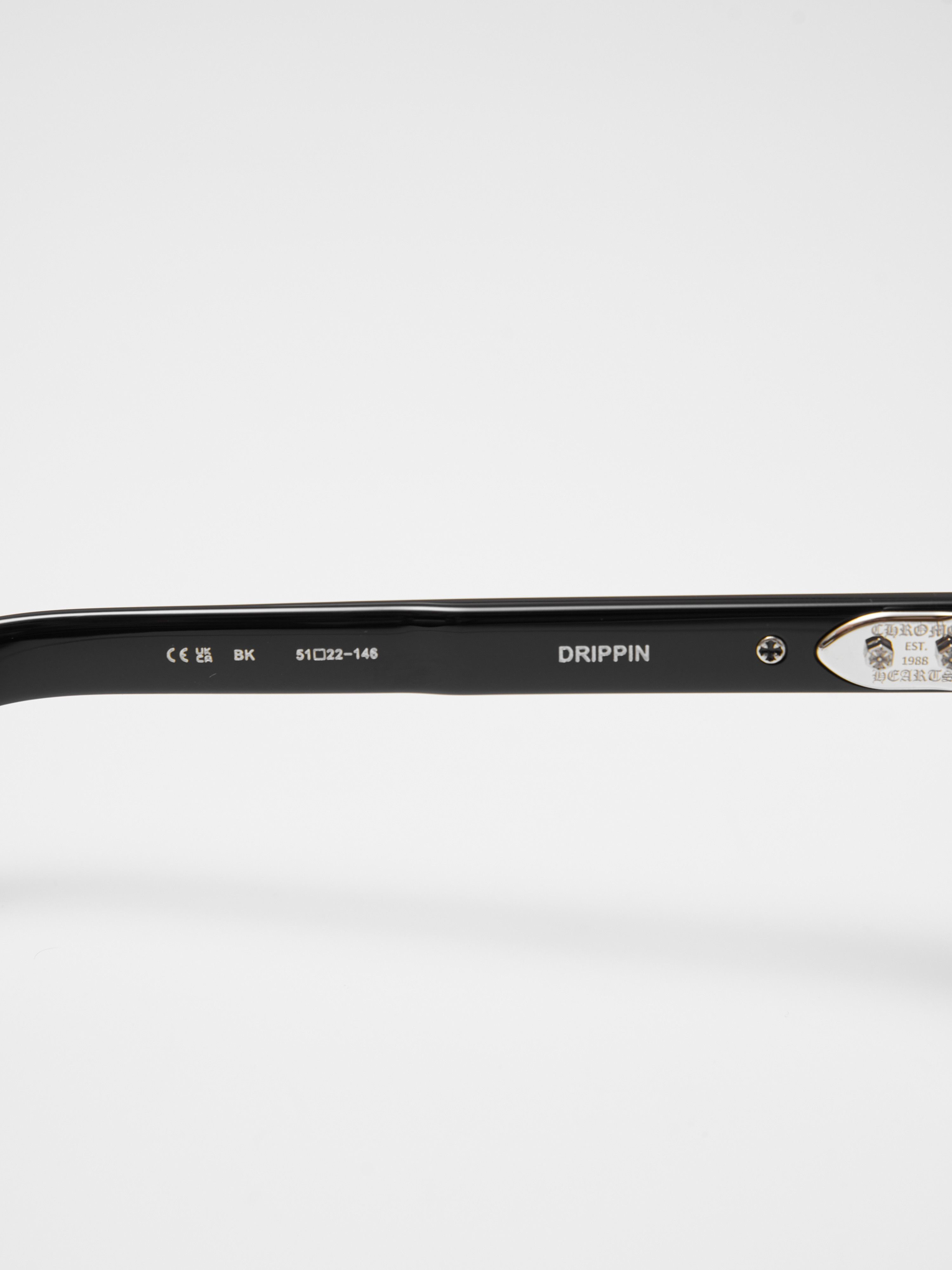 Chrome Hearts CHROME HEARTS DRIPPIN BLACK GLASSES Size ONE SIZE - 11 Thumbnail