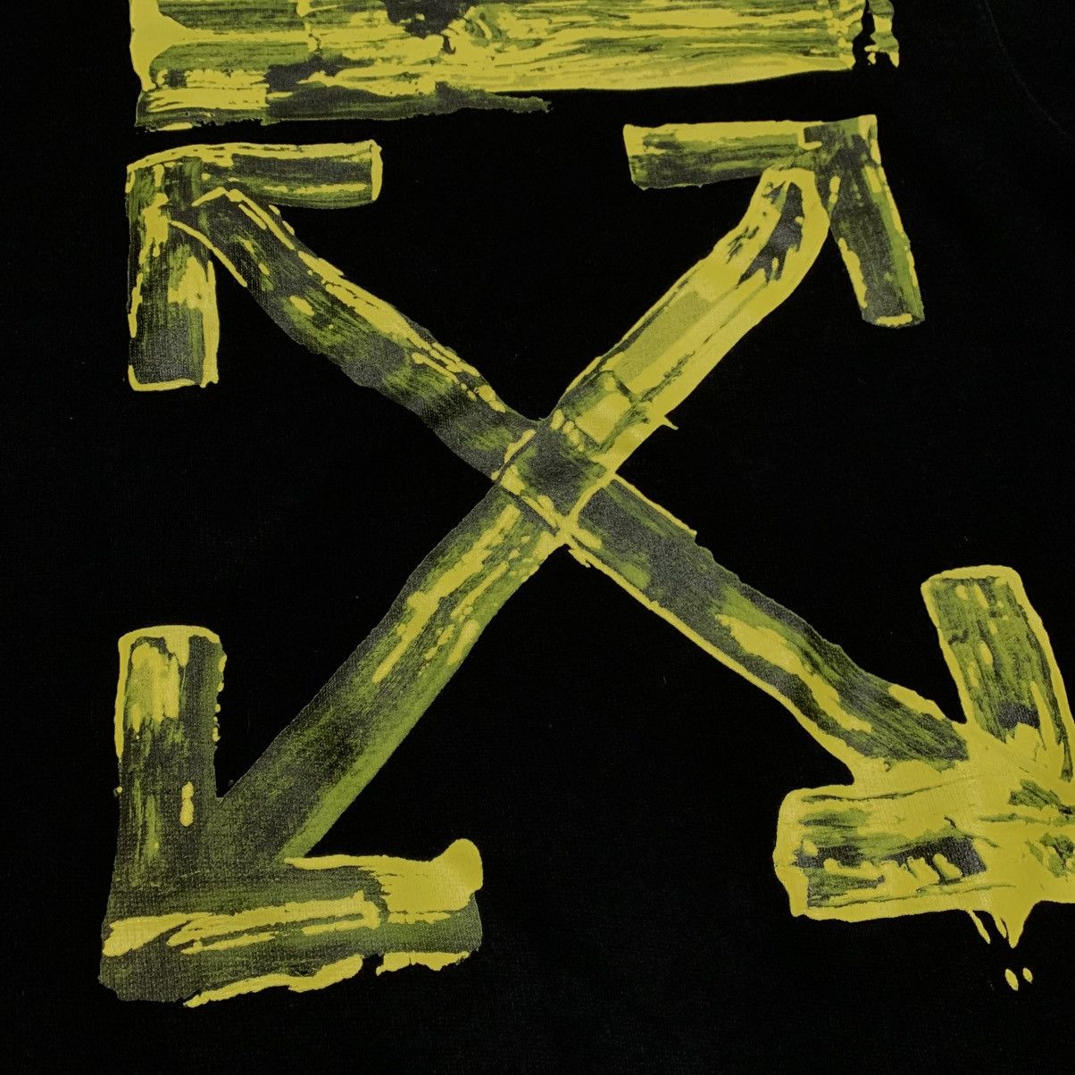 Off-White Off White Medium Acrylic Arrows Black Sweatshirt Crewneck Size US M / EU 48-50 / 2 - 3 Thumbnail