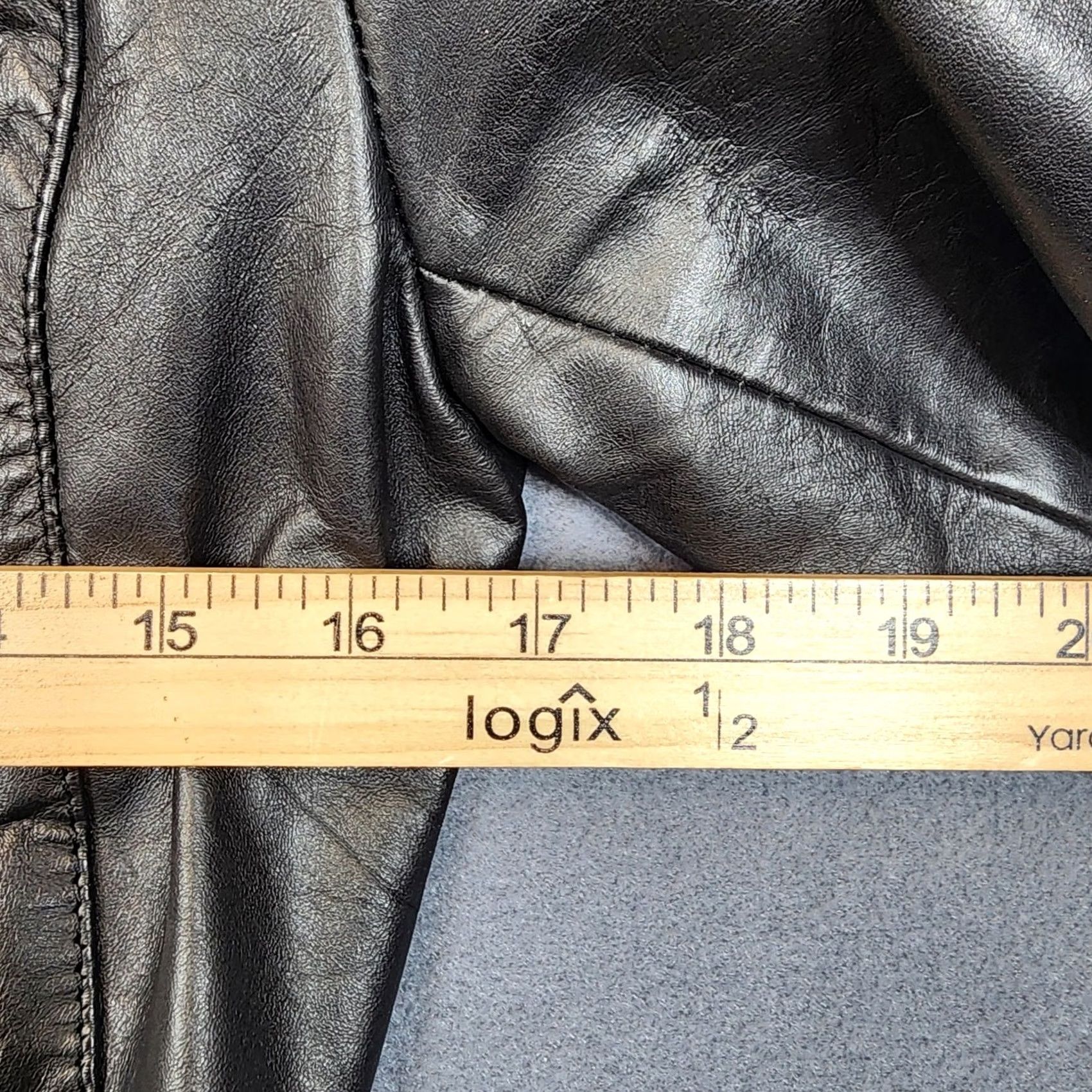 Vintage VINTAGE Opera Leather Jacket Womens 9/10 Black Button Waist Tie Classic Mob Wife Jacket Ladies Mens Womens Size M / US 6-8 / IT 42-44 - 5 Thumbnail