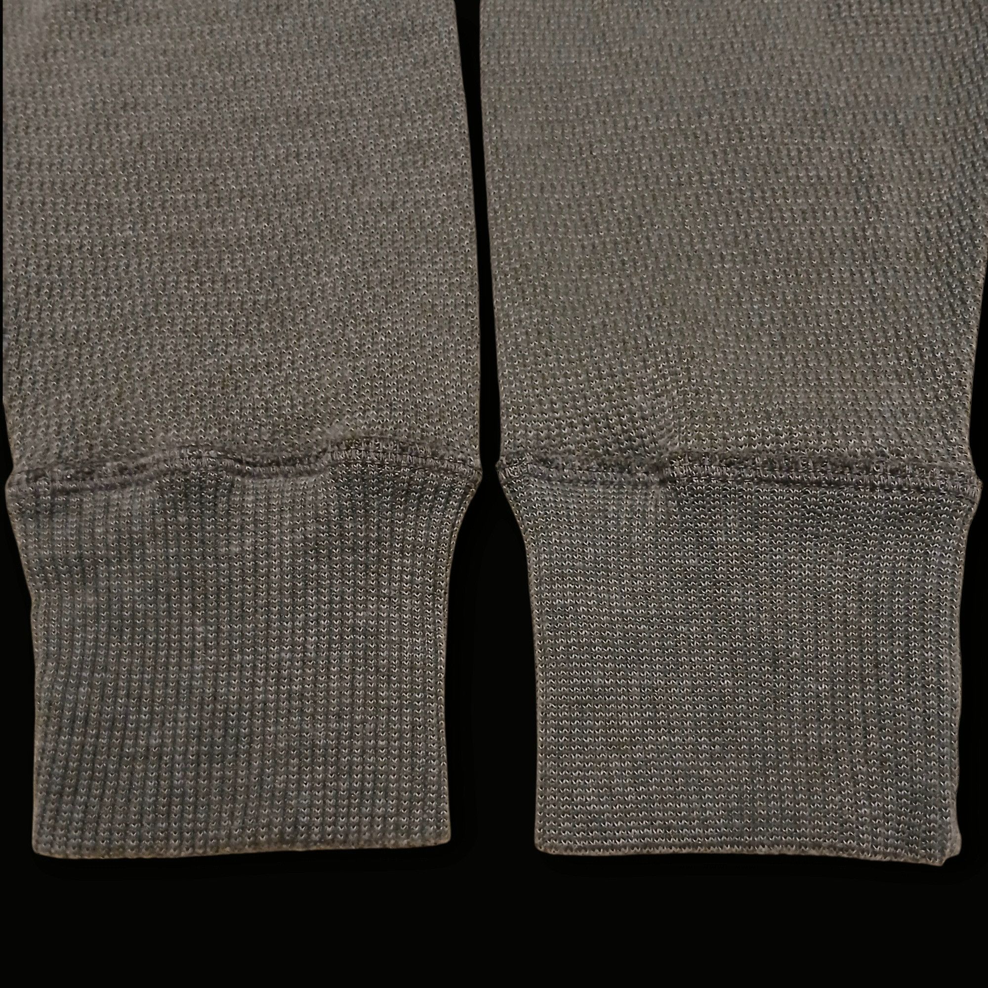 Field & Stream Vtg 70s 80s Field & Stream Grey Waffle Raschel Knit Thermal Size US S / EU 44-46 / 1 - 7 Thumbnail