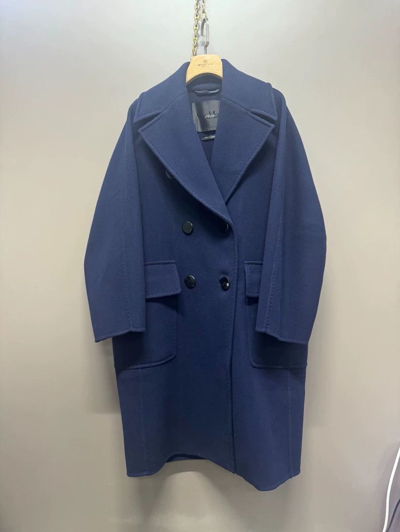 Max Mara MaxMara Atelier Wool High-Collar Coat -dmc Size US M / EU 48-50 / 2 - 1 Thumbnail