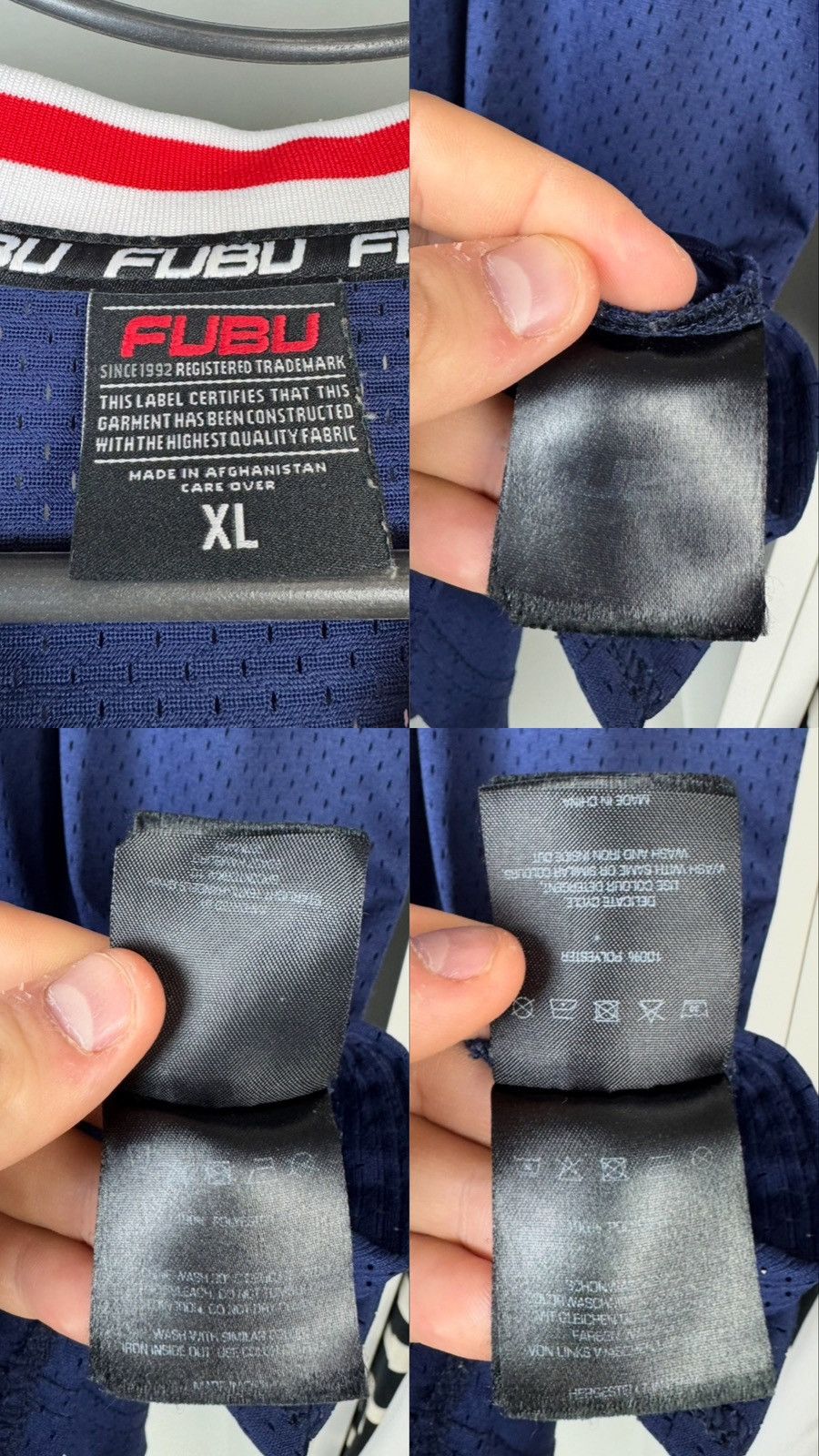 Fubu Fubu Big Logo Jersey T-shirt Size XL Size US XL / EU 56 / 4 - 5 Thumbnail