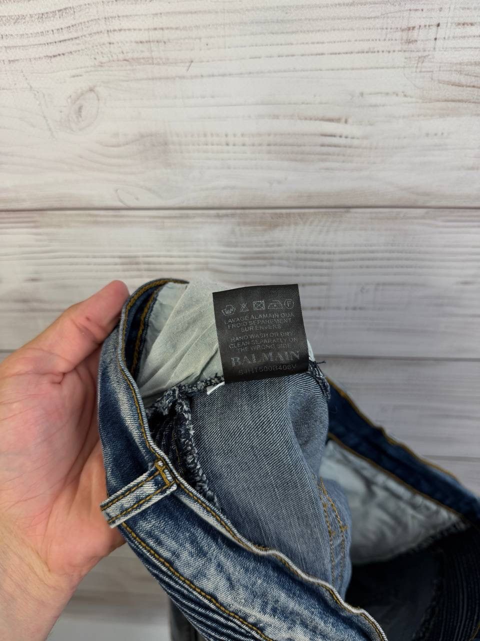 Balmain Balmain | Jeans | Balmain Biker Jean Size US 34 / EU 50 - 16 Thumbnail