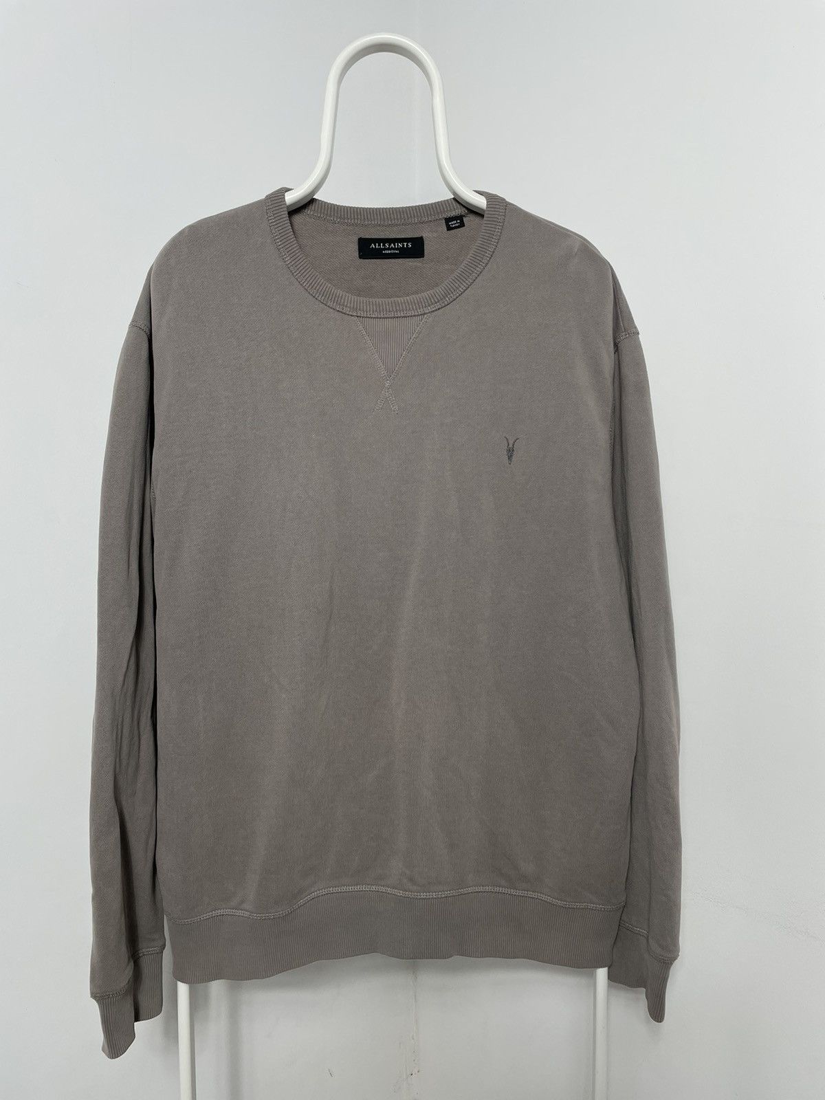 Allsaints Allsaints sweatshirt ollie crew size M/L Size US L / EU 52-54 / 3 - 2 Thumbnail