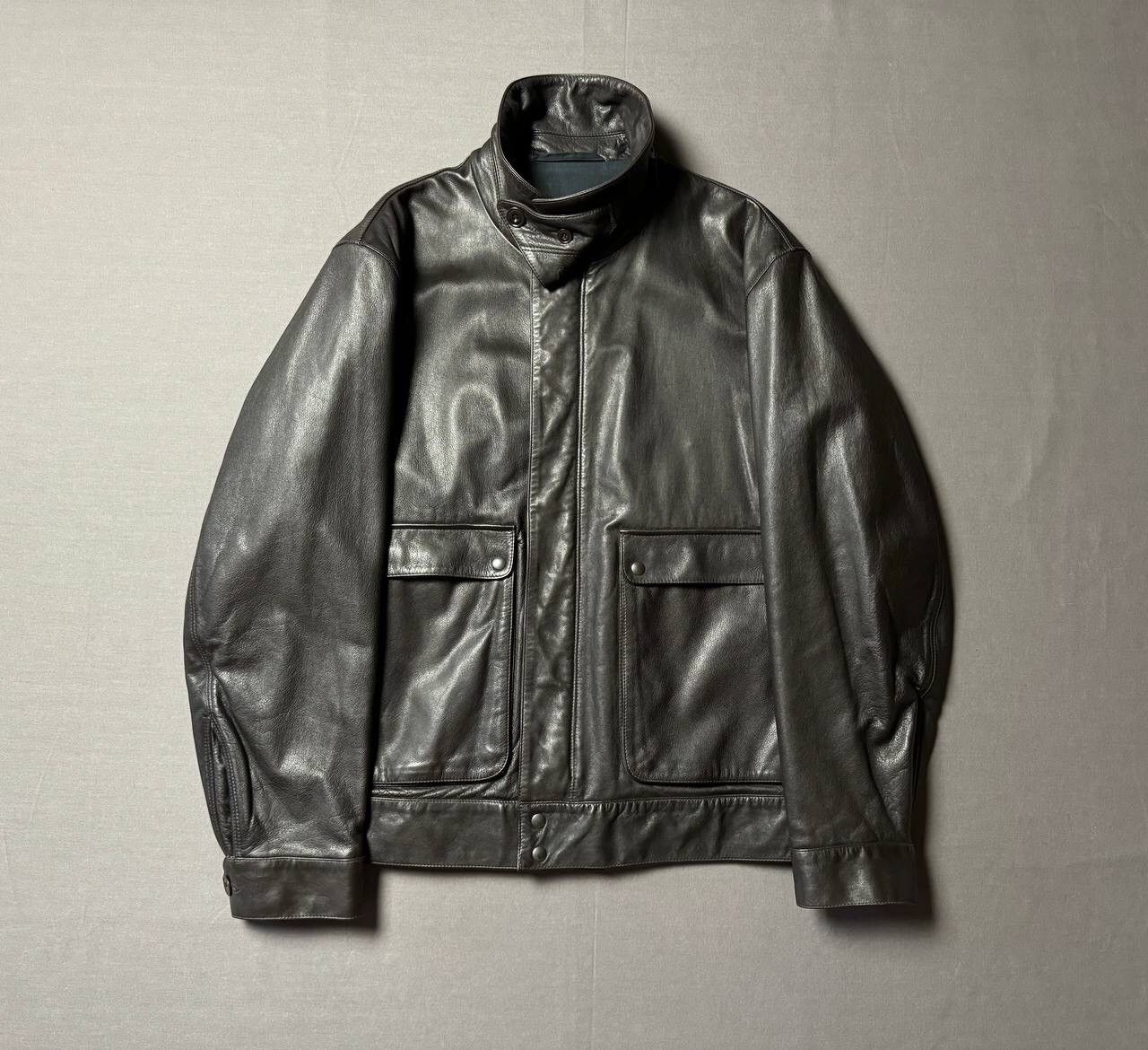 Lemaire Lemaire Boxy Leather Jacket | Grailed