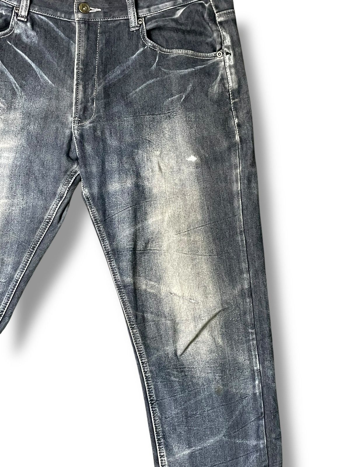 semanticdesign Vintage Semantic Design Distressed Jeans (47) Size US 34 / EU 50 - 4 Thumbnail