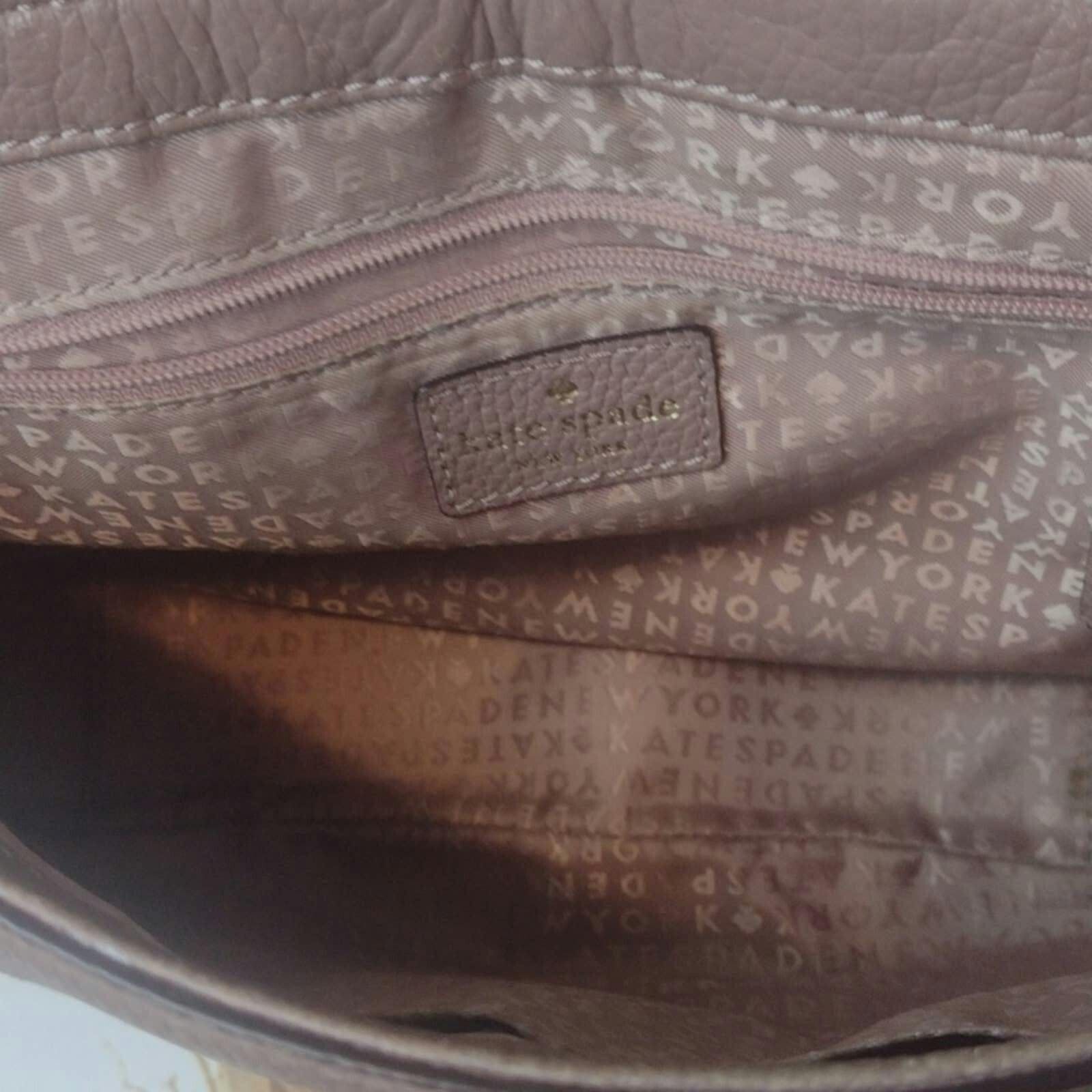 Kate Spade Kate Spade mauve authentic leather crossbody handbag Size ONE SIZE - 8 Thumbnail