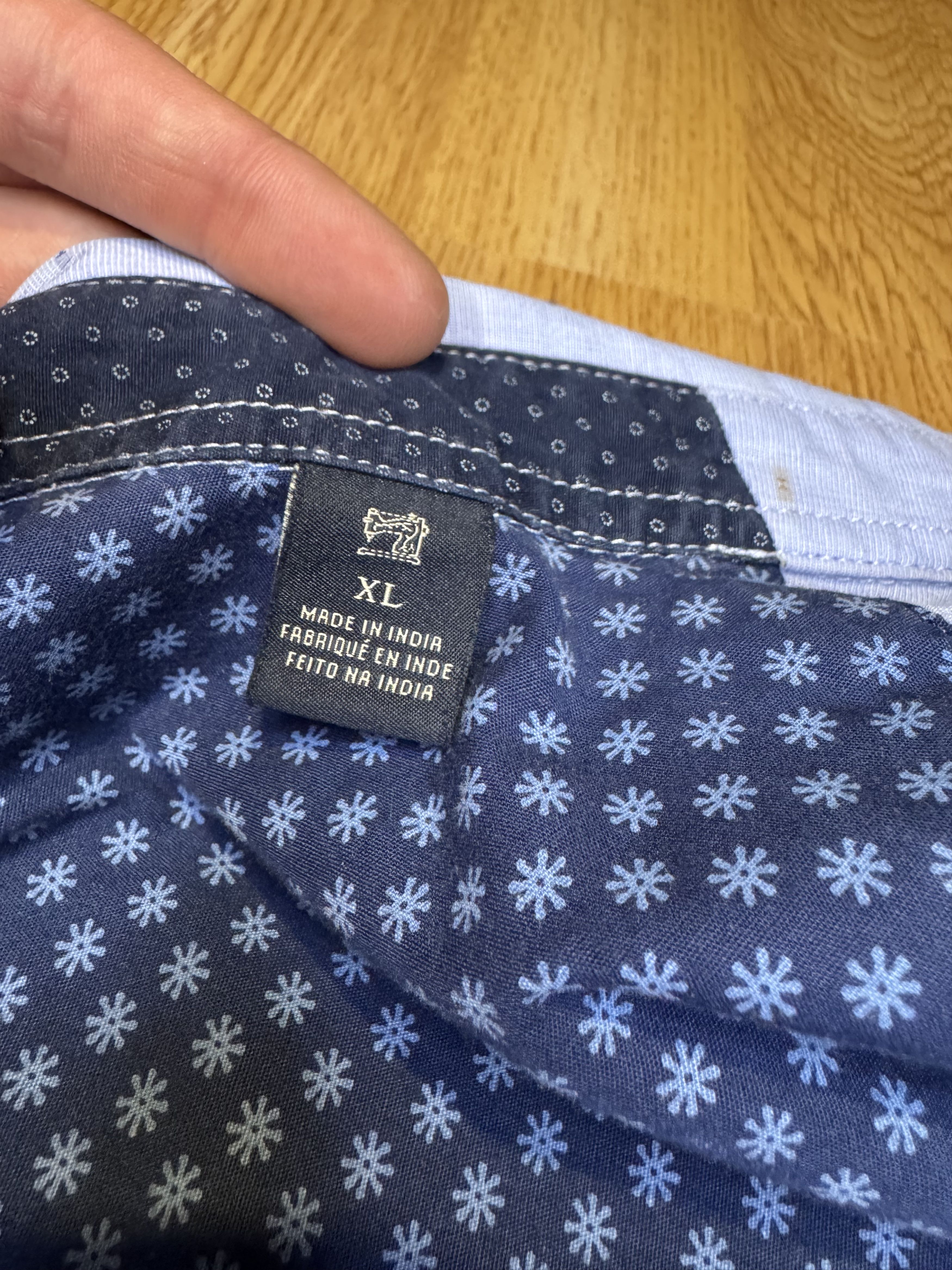 Scotch & Soda Scotch & Soda Light Blue Dotted Shirt XL Juiced Up Like New Size US XL / EU 56 / 4 - 3 Thumbnail