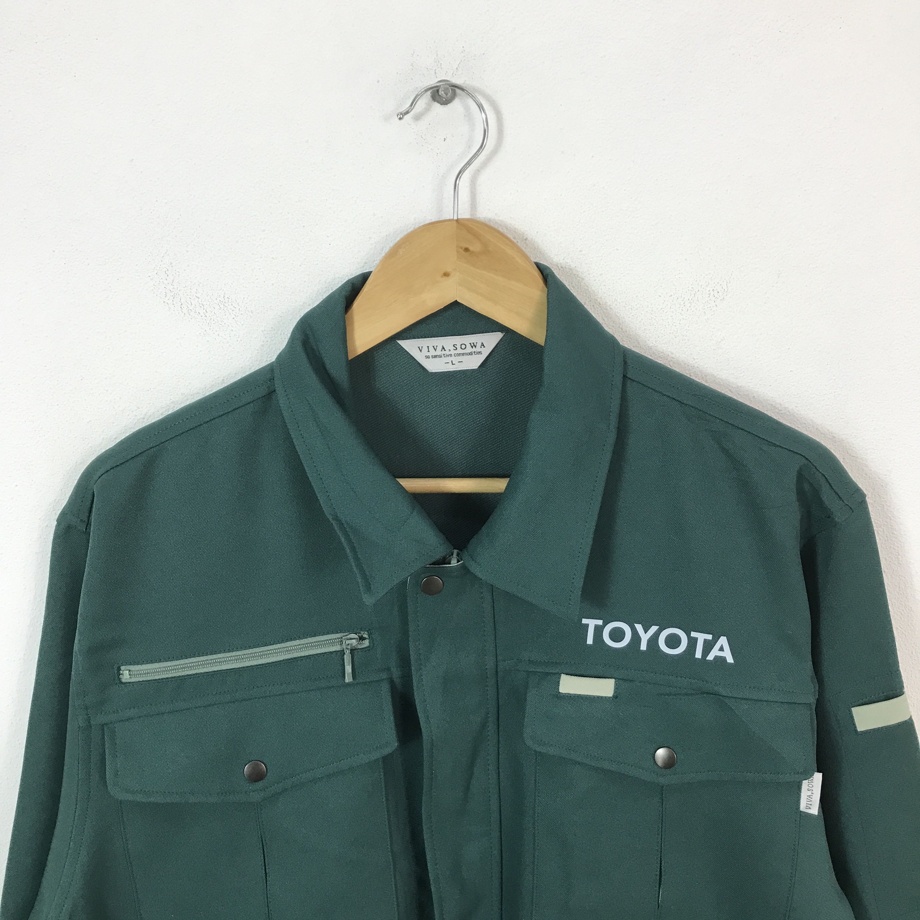 Sports Specialties Vintage Toyota racing motorsport custom jacket Size US L / EU 52-54 / 3 - 3 Thumbnail