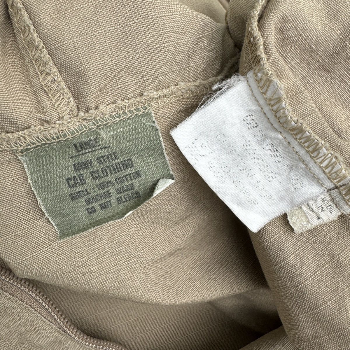 Vintage Vintage Army Style Anorak Jacket Size US L / EU 52-54 / 3 - 8 Thumbnail