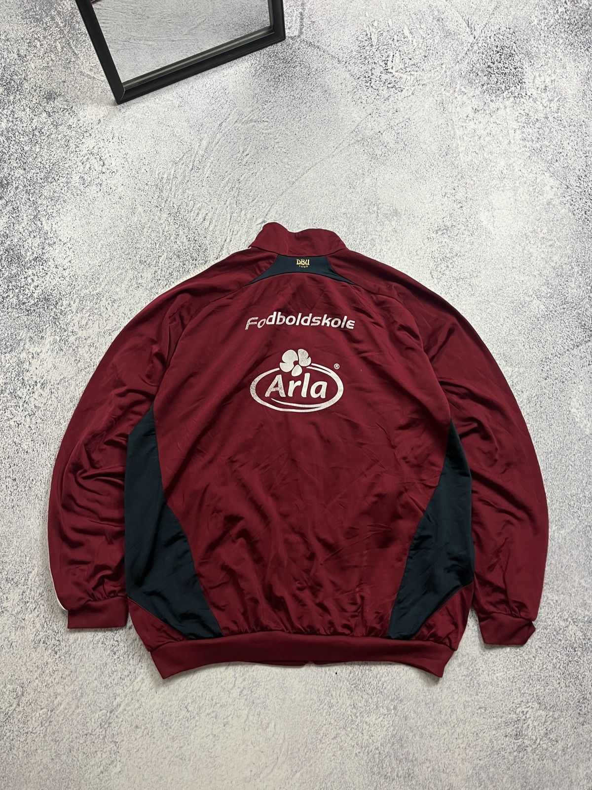 Adidas × Vintage Vintage Adidas Denmark Football Jacket Soccer Track Top Rare Size US XL / EU 56 / 4 - 11 Thumbnail