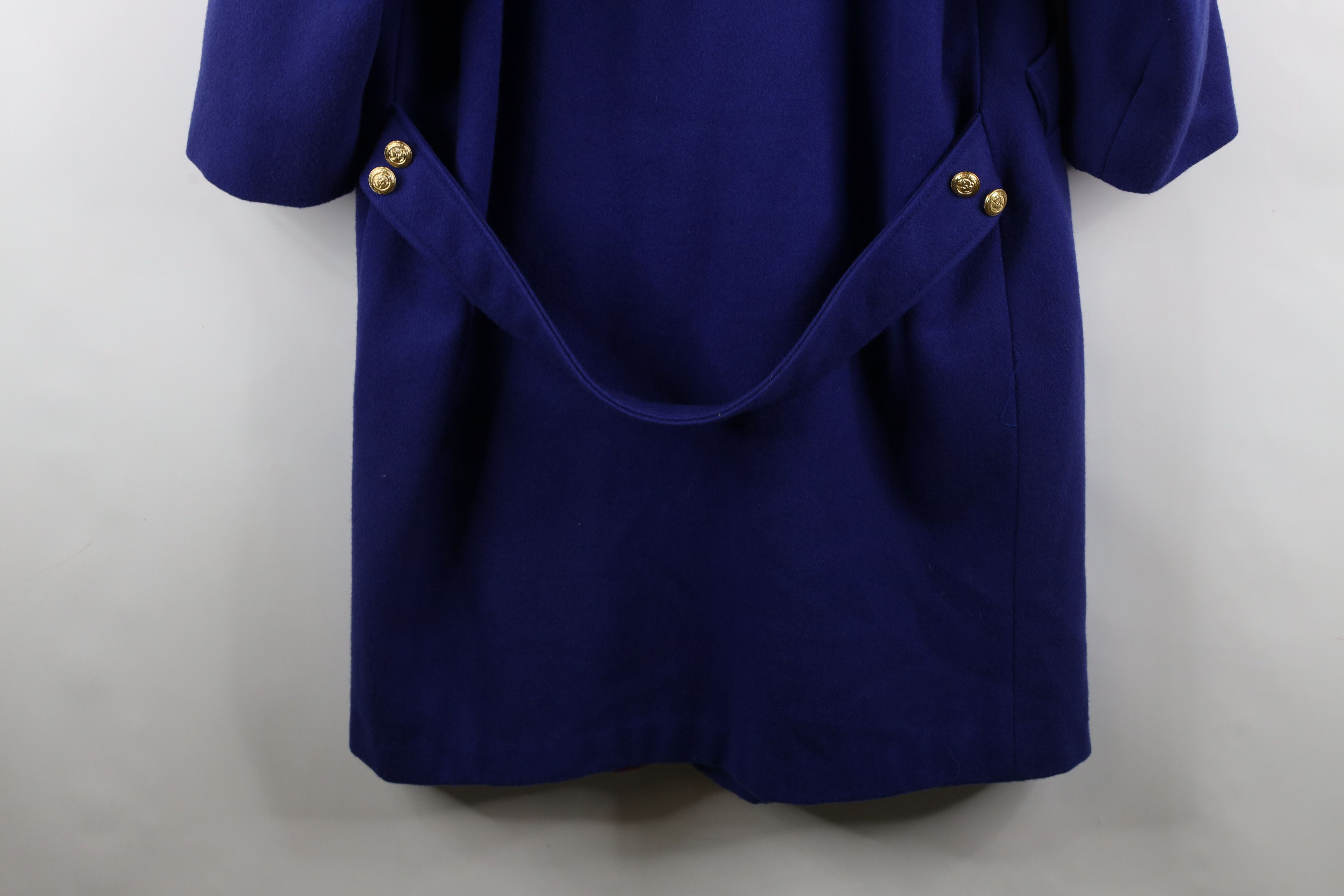Vintage Vintage 70s Streetwear Breasted Wool Trench Coat Jacket Size XXL / US 16-18 / IT 52-54 - 14 Thumbnail