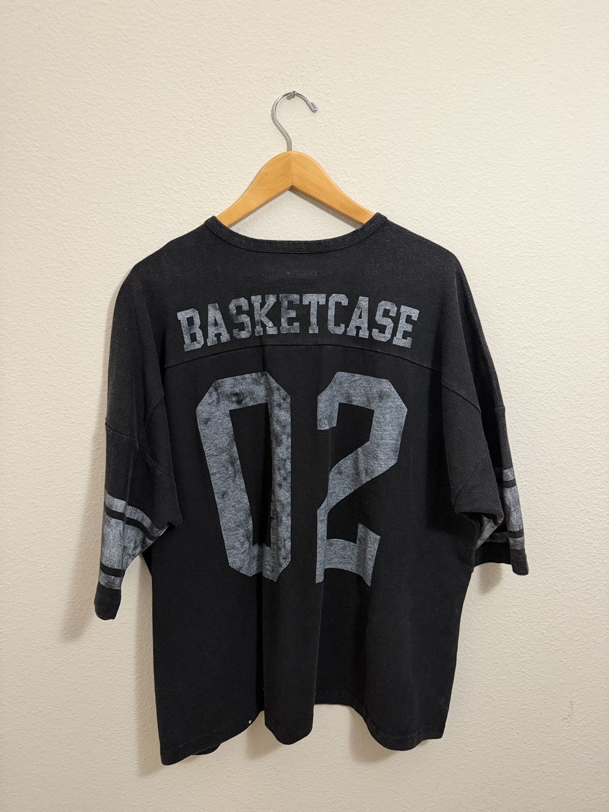 basketcase gallery vintage black faded hockey football jersey size small Size US S / EU 44-46 / 1 - 2 Thumbnail