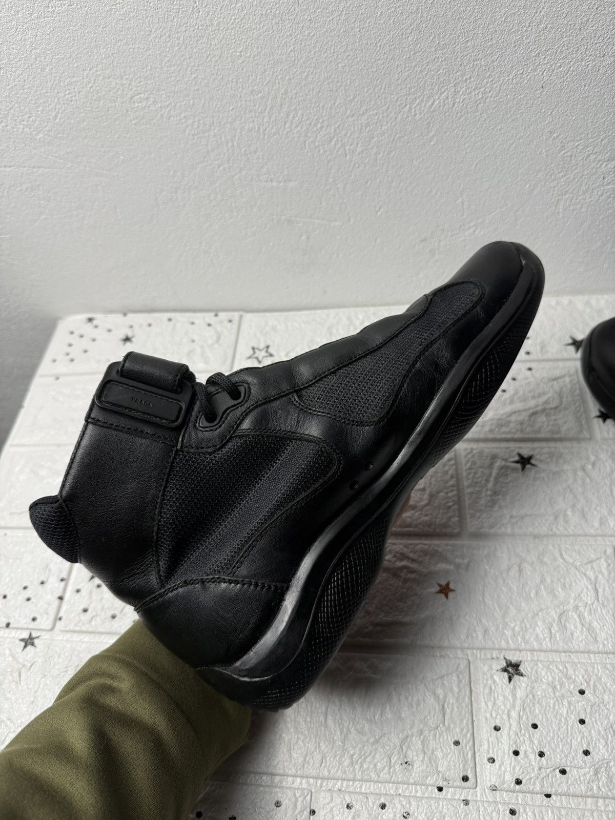 Prada Prada America's Cup High Top - 4T0341 US9.5 UK8.5 EUR44 Size US 9.5 / EU 42-43 - 6 Thumbnail