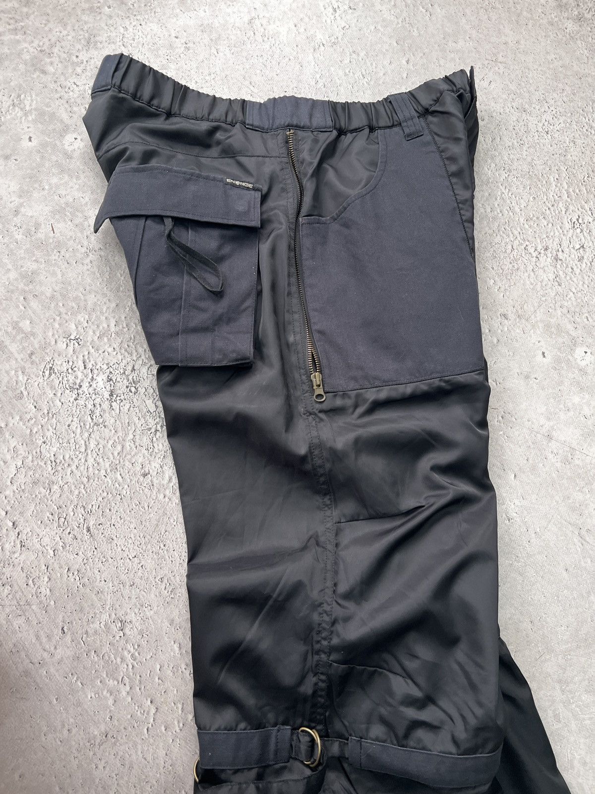 Energie × Junya Watanabe Y2K ENERGIE GOLD BAGGY NYLON JUNYAWATANABE STYLE PANTS Size US 33 - 7 Thumbnail